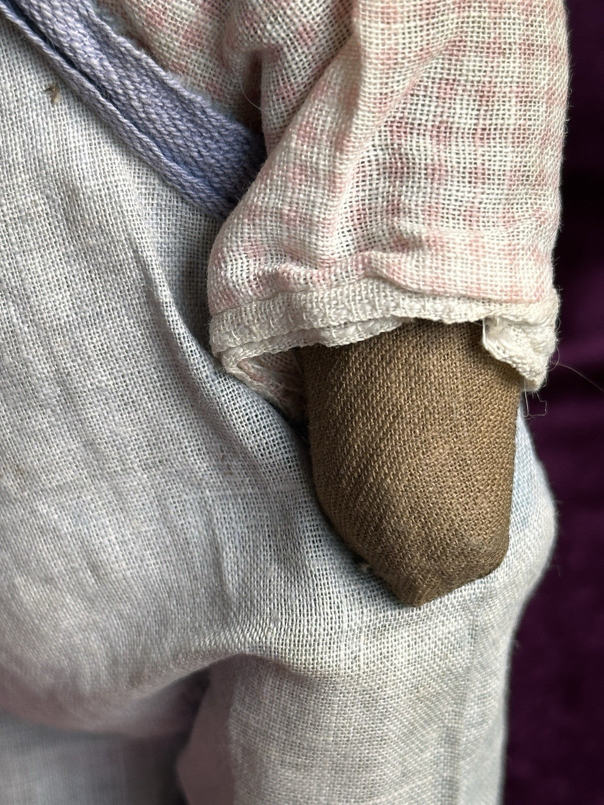 Antique American Horsman (?) Early Composition Dark Complexion Character Doll