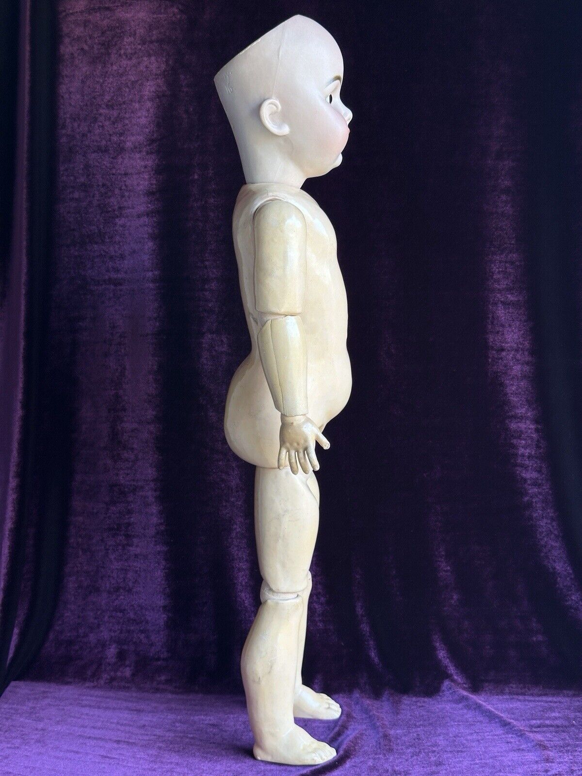 Rare Large Antique German 29” Kestner Dep 156 Bisque Head Child Doll