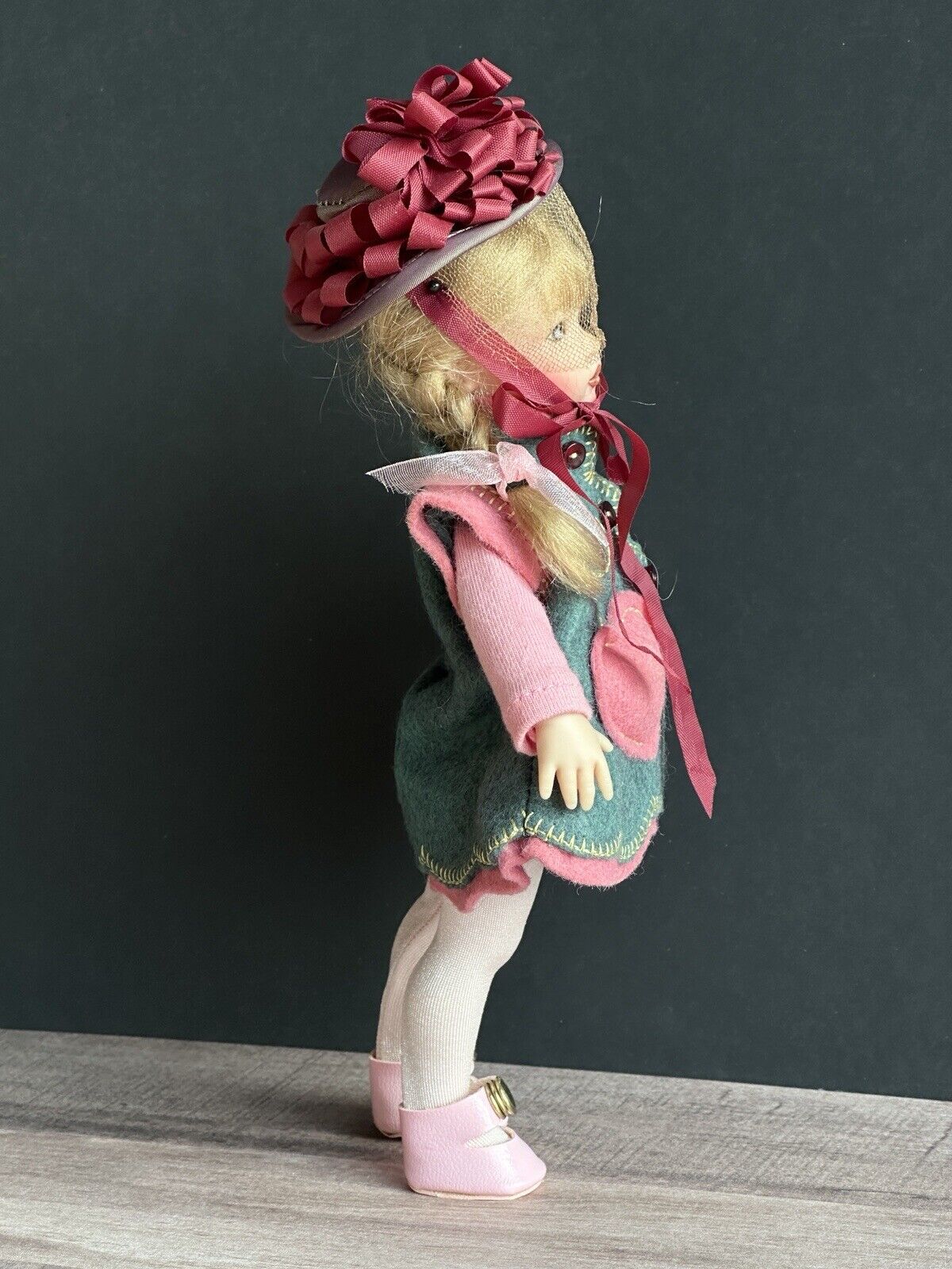 Collectible 7.5” Helen Kish Riley Vinyl Doll