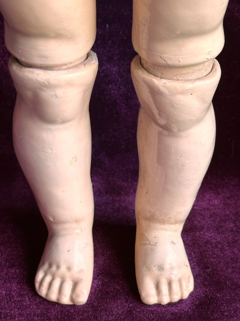 Rare Antique German 21" Franz Schmidt 53 Bisque Head Doll