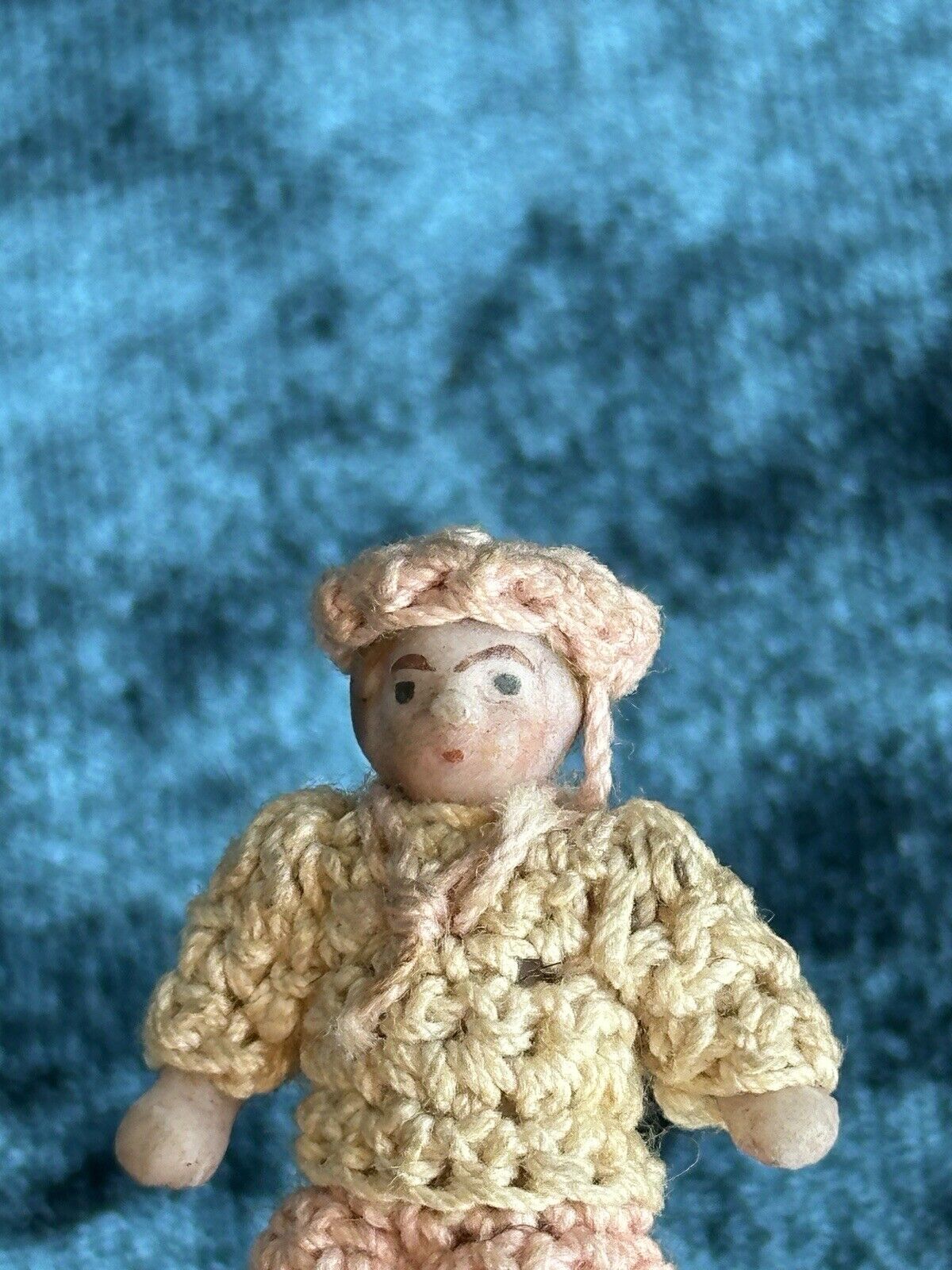 Antique German Hertwig Carl Horn Hansel Gretel Miniature Character Bisque Dolls