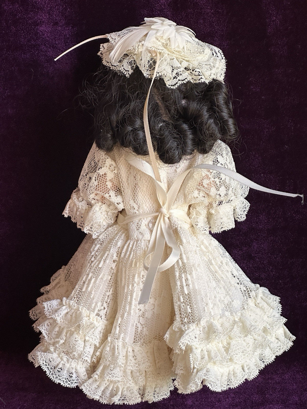 Antique French Petite 9” Unis France 60 Bisque Head Doll