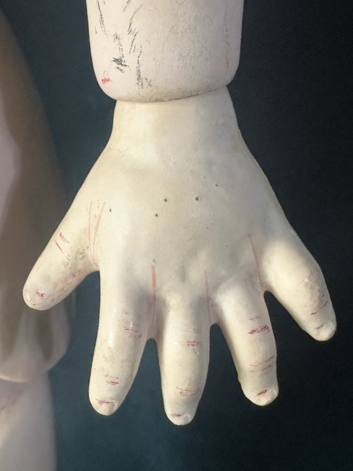 Antique German 24” Gebrüder Ohlhaver Revalo Bisque Head Doll