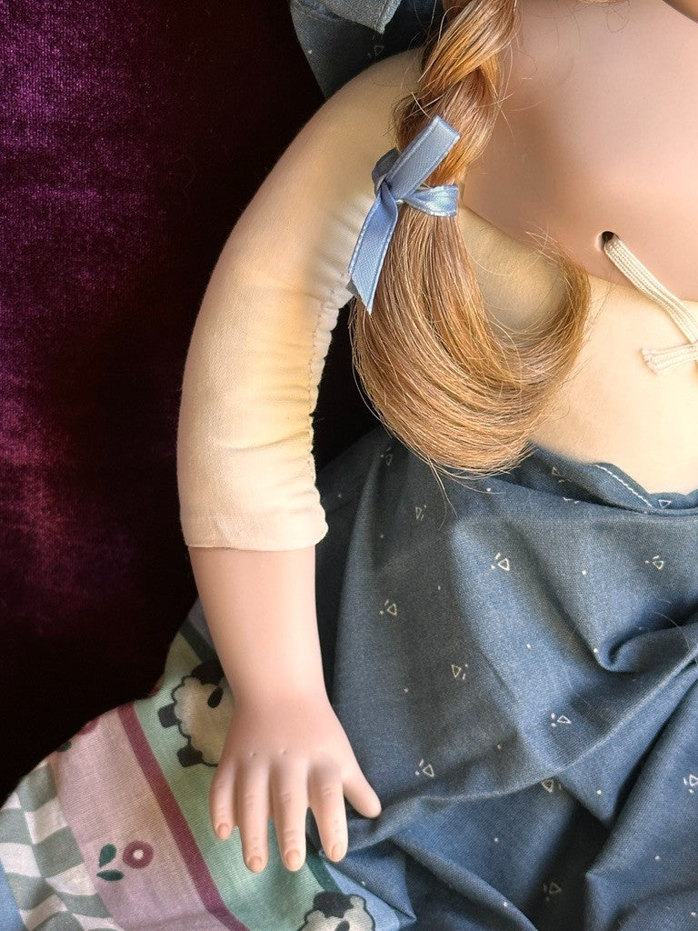 Collectible Porcelain 20" Linda Mason Originals Cristi Doll LE 50