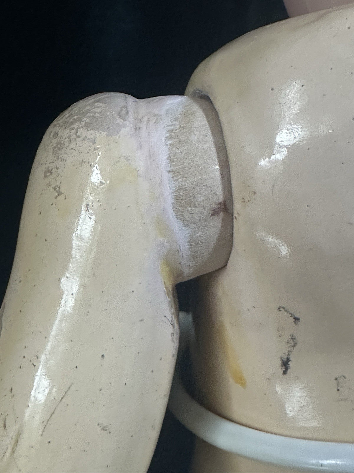 Antique German Kammer & Reinhardt Simon Halbig 16” Toddler Doll Bisque Head