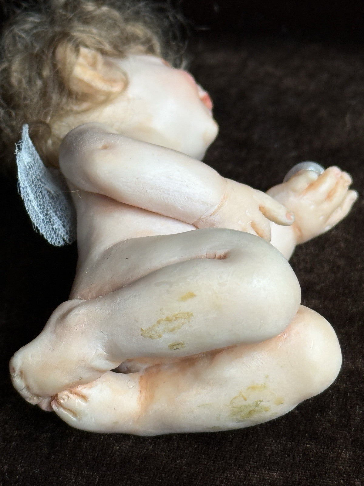 OOAK Miniature Contemporary Artist Polymer Clay Elf Doll