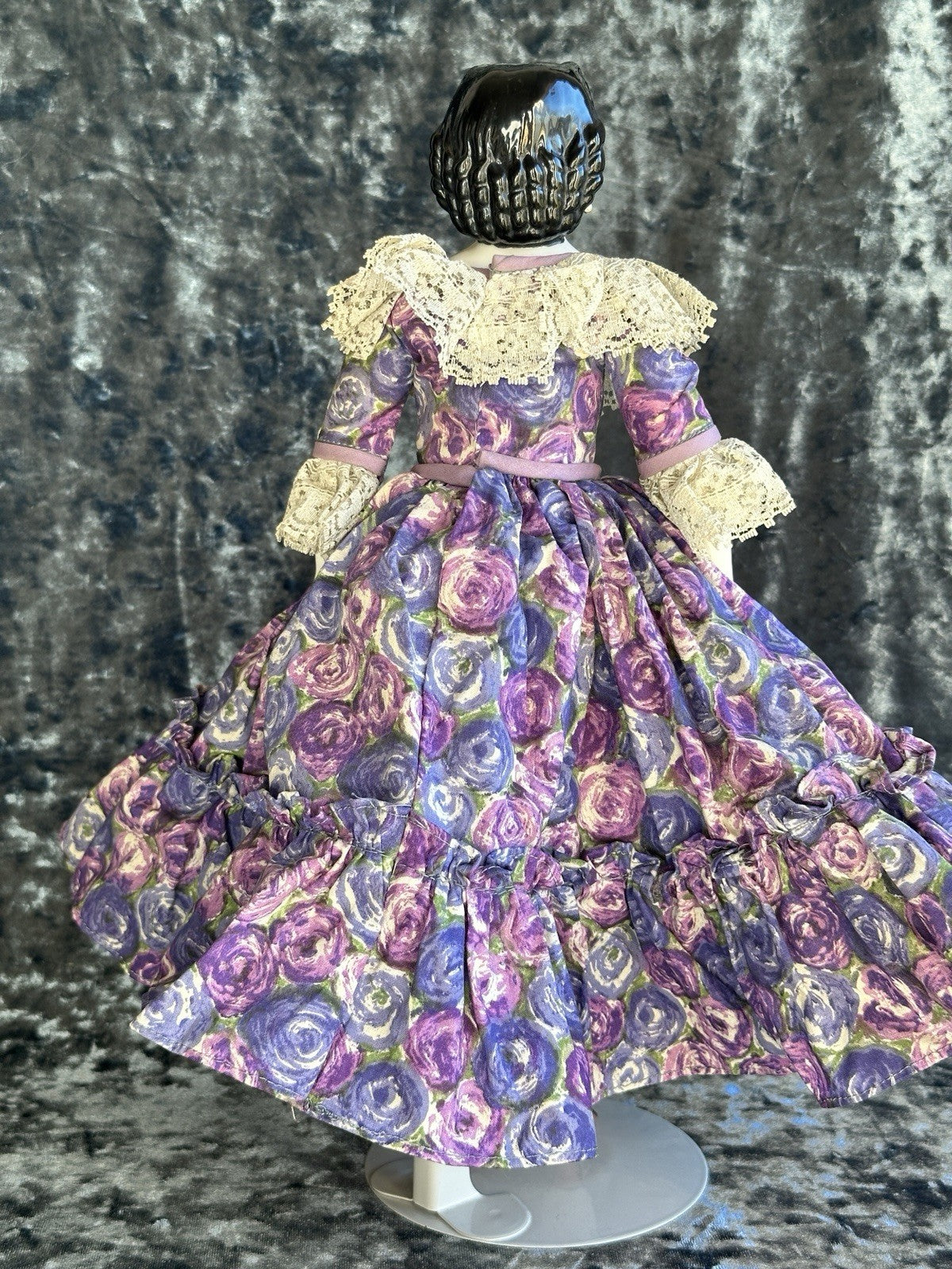 Porcelain 14” Reproduction of Antique German Adelina Patti China Doll