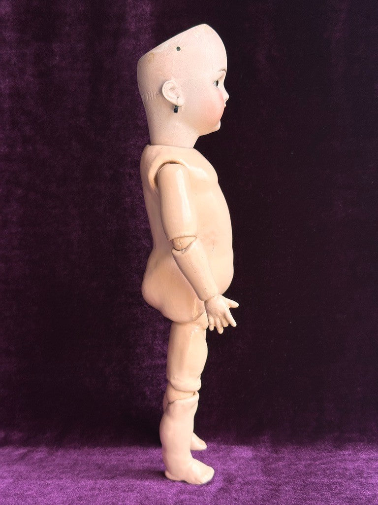 Antique German 14” Simon Halbig 1249 SANTA Bisque Head Doll