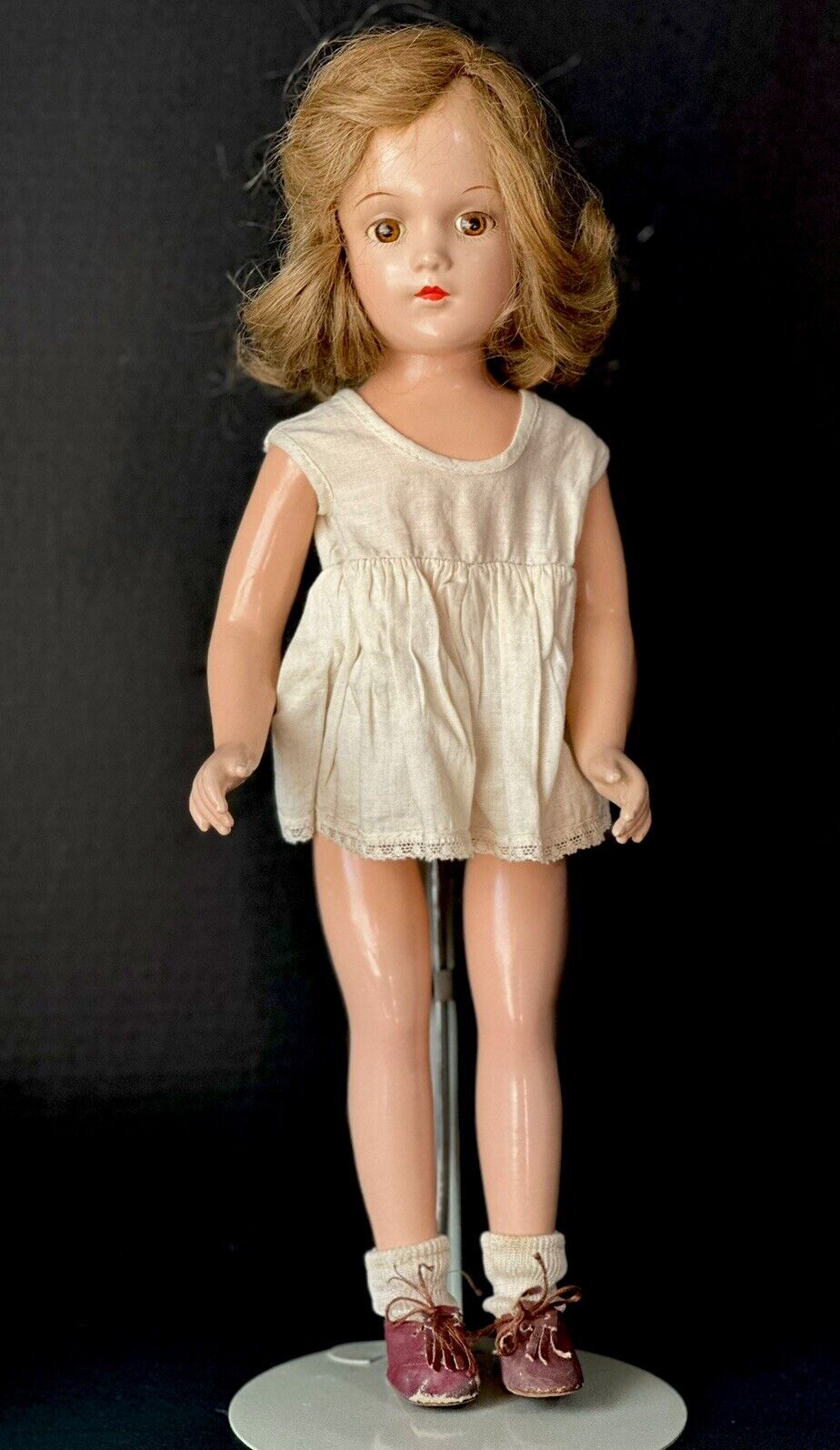 All Original Vintage 1950’s Arranbee R&B Hard Plastic 17” Doll “Debuteen”
