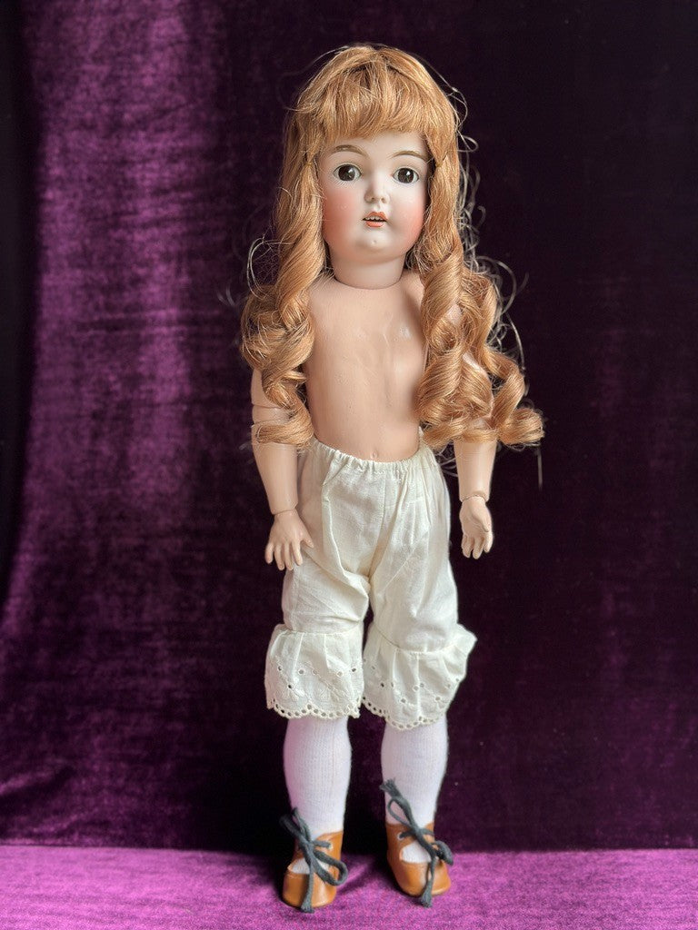 Antique German 22” Kestner 171 Bisque Head Doll