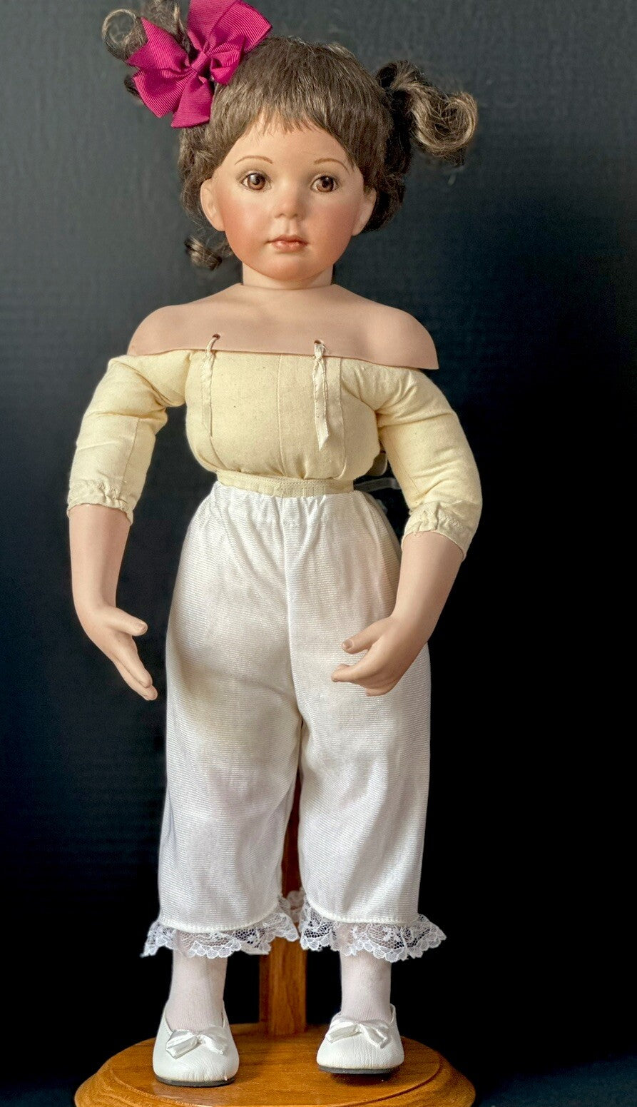 Artist Reproduction Of Porcelain 21 1/2” Doll “Amy” by Donna Rubert Mold