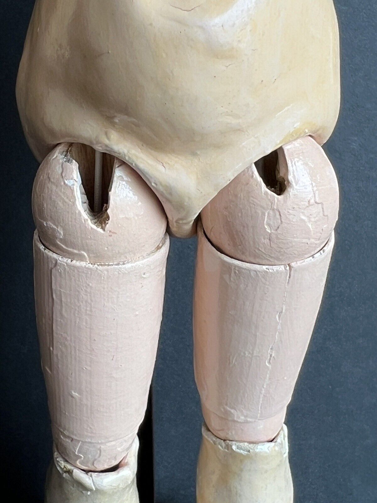 Antique Belton Type Sonnenberg Bru-Like Closed Mouth Bisque Head Doll