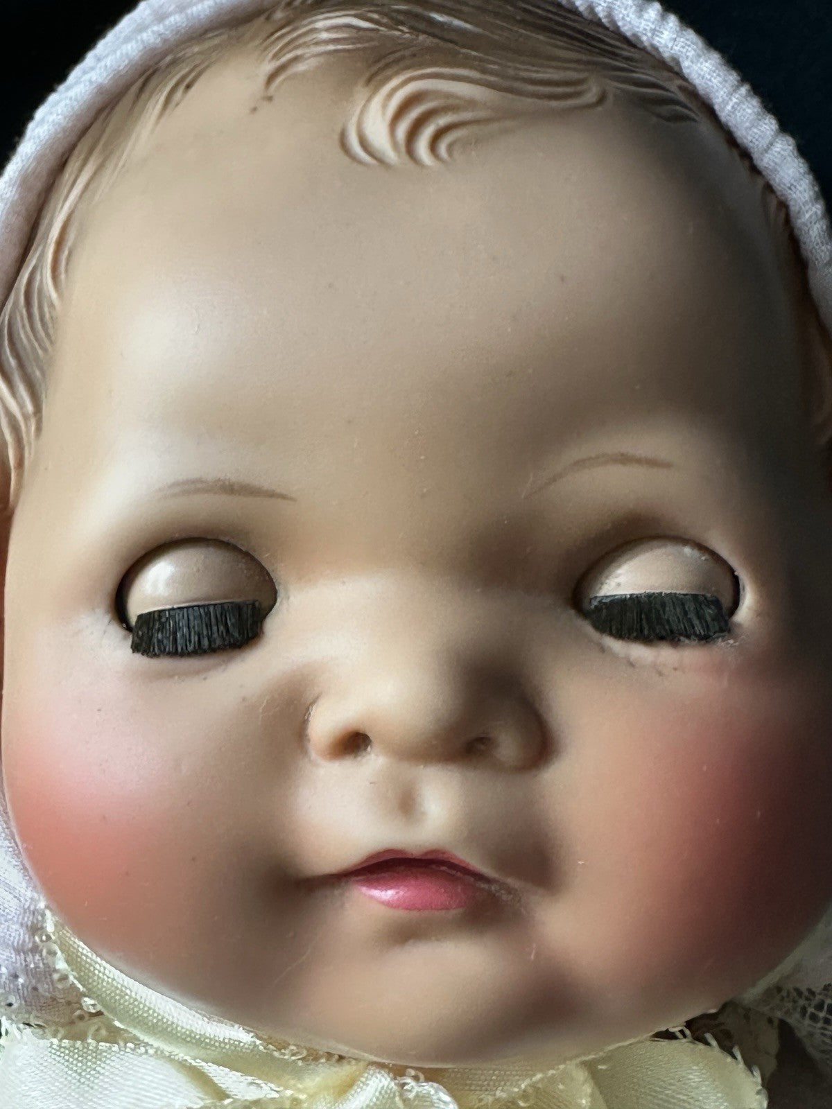Vintage 1950’s American Character Toodles 16” Vinyl Doll Molded Hair