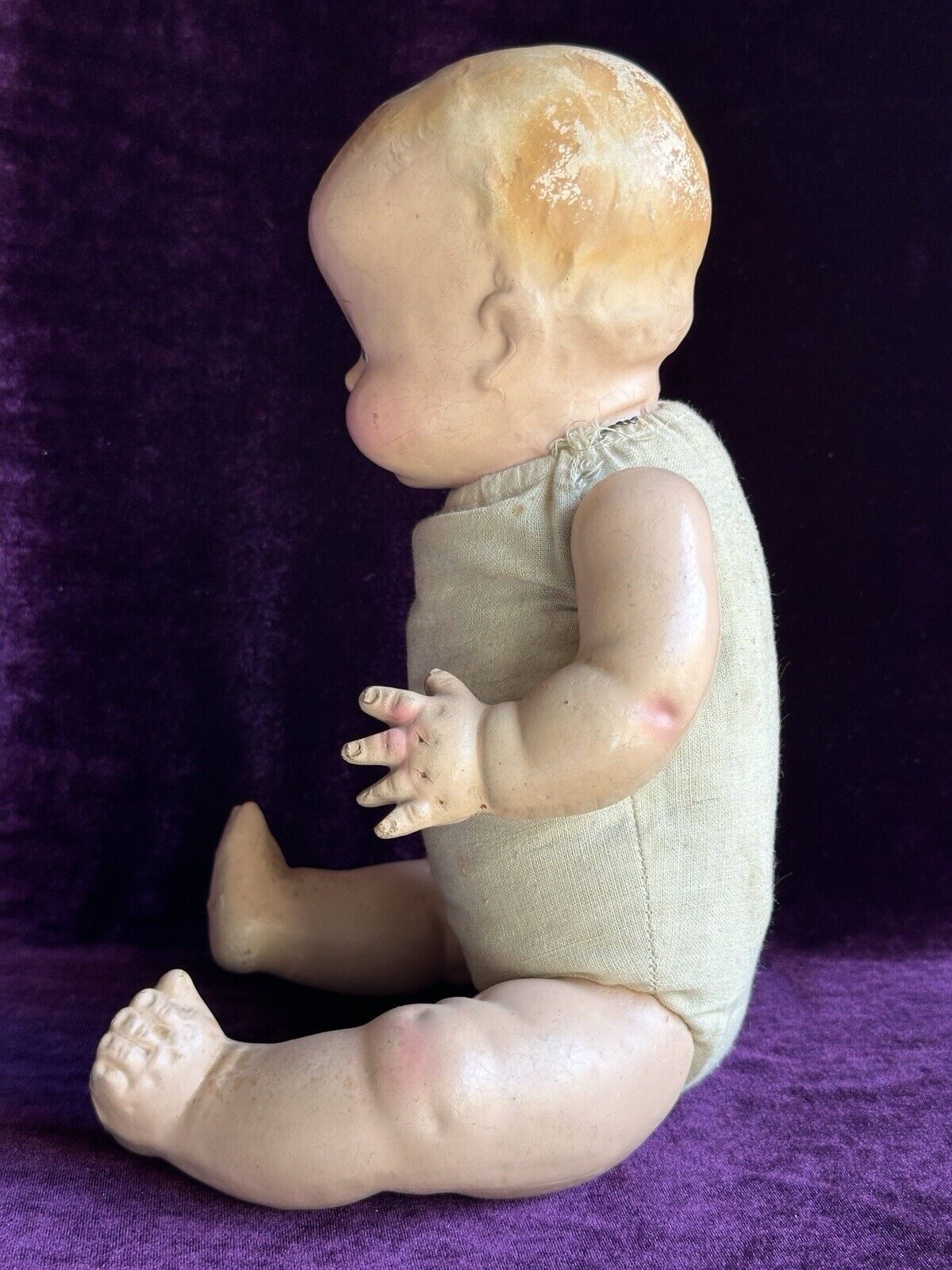Vintage American 15” Horsman Buttercup Composition Baby Doll