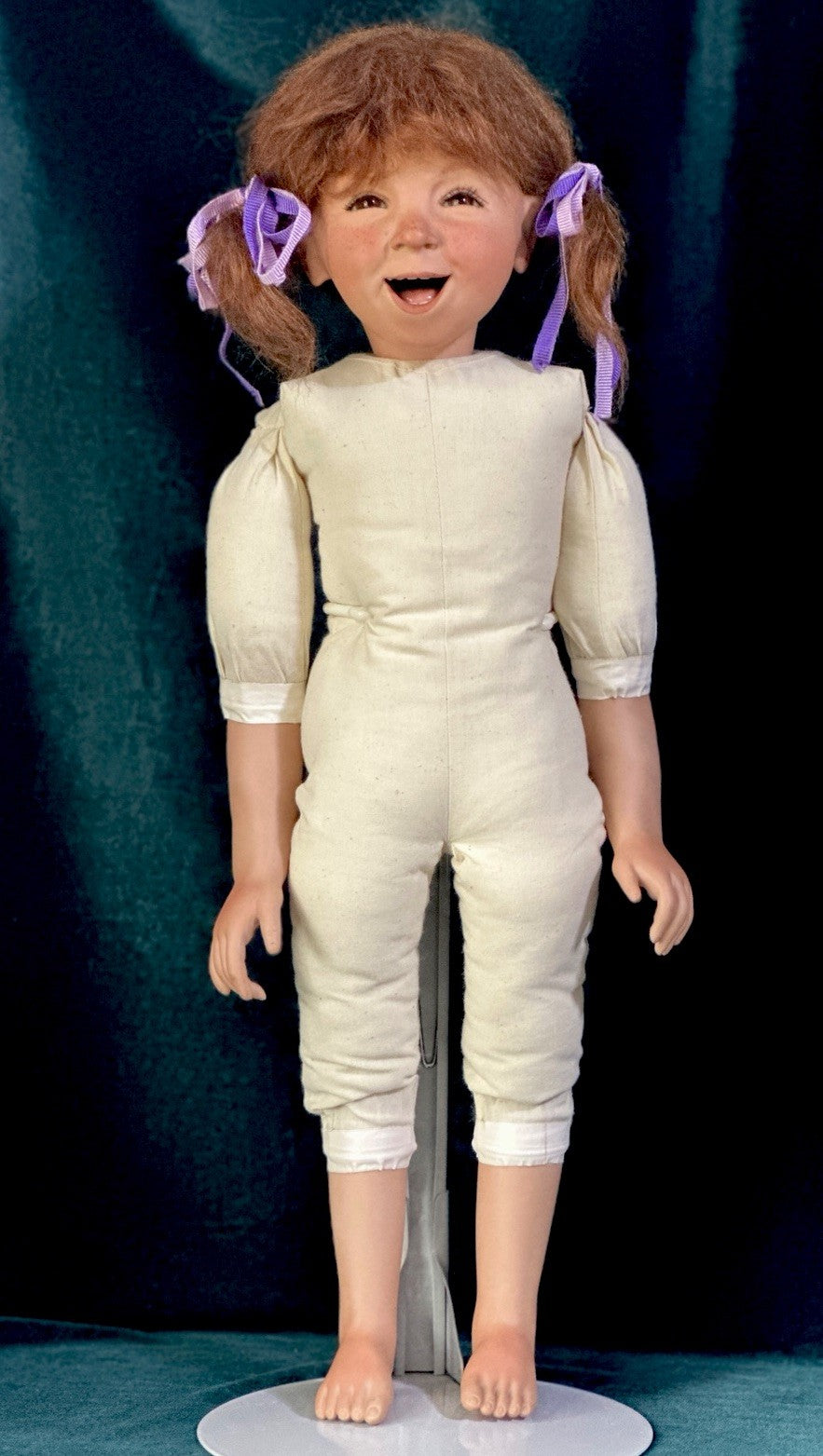 Artist Signed German Original Porcelain 24” Doll By Grossle-Schmidt LE 20