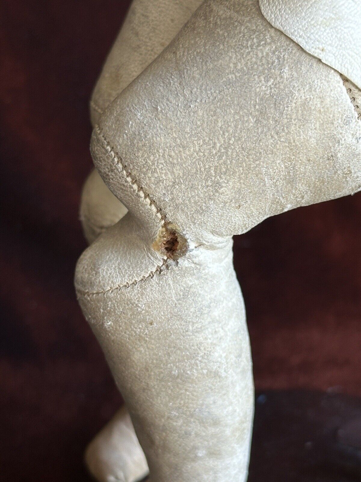 Antique German 14” Early Kestner Closed Mouth Bisque Shoulder Head Doll