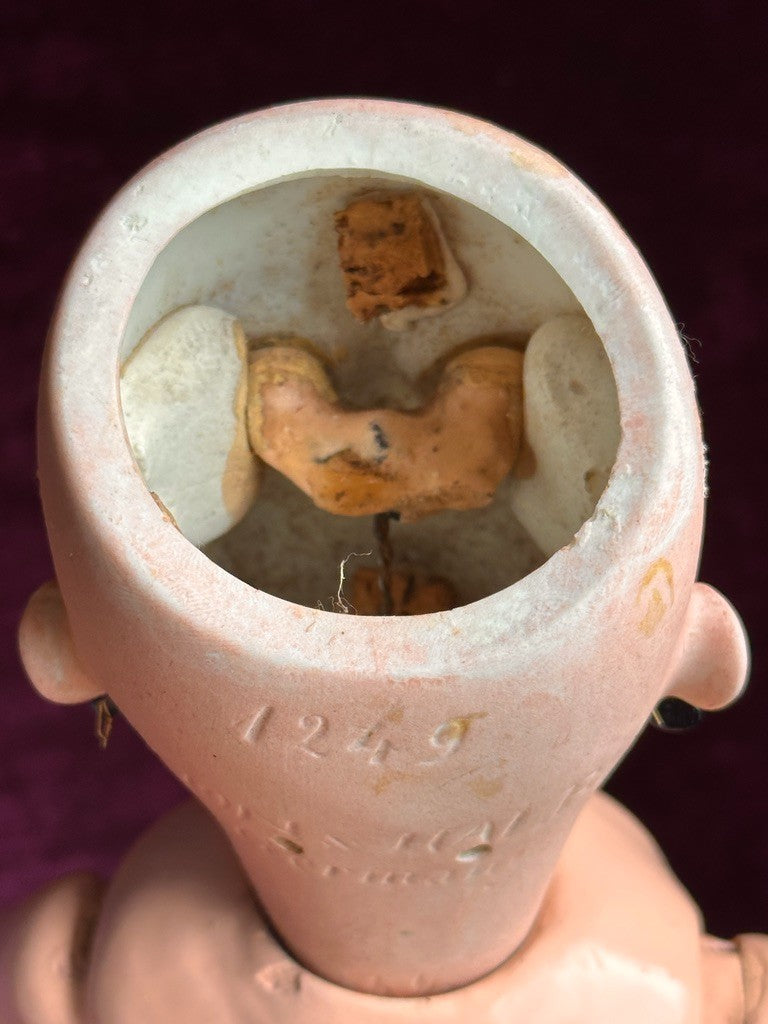 Antique German 14” Simon Halbig 1249 SANTA Bisque Head Doll