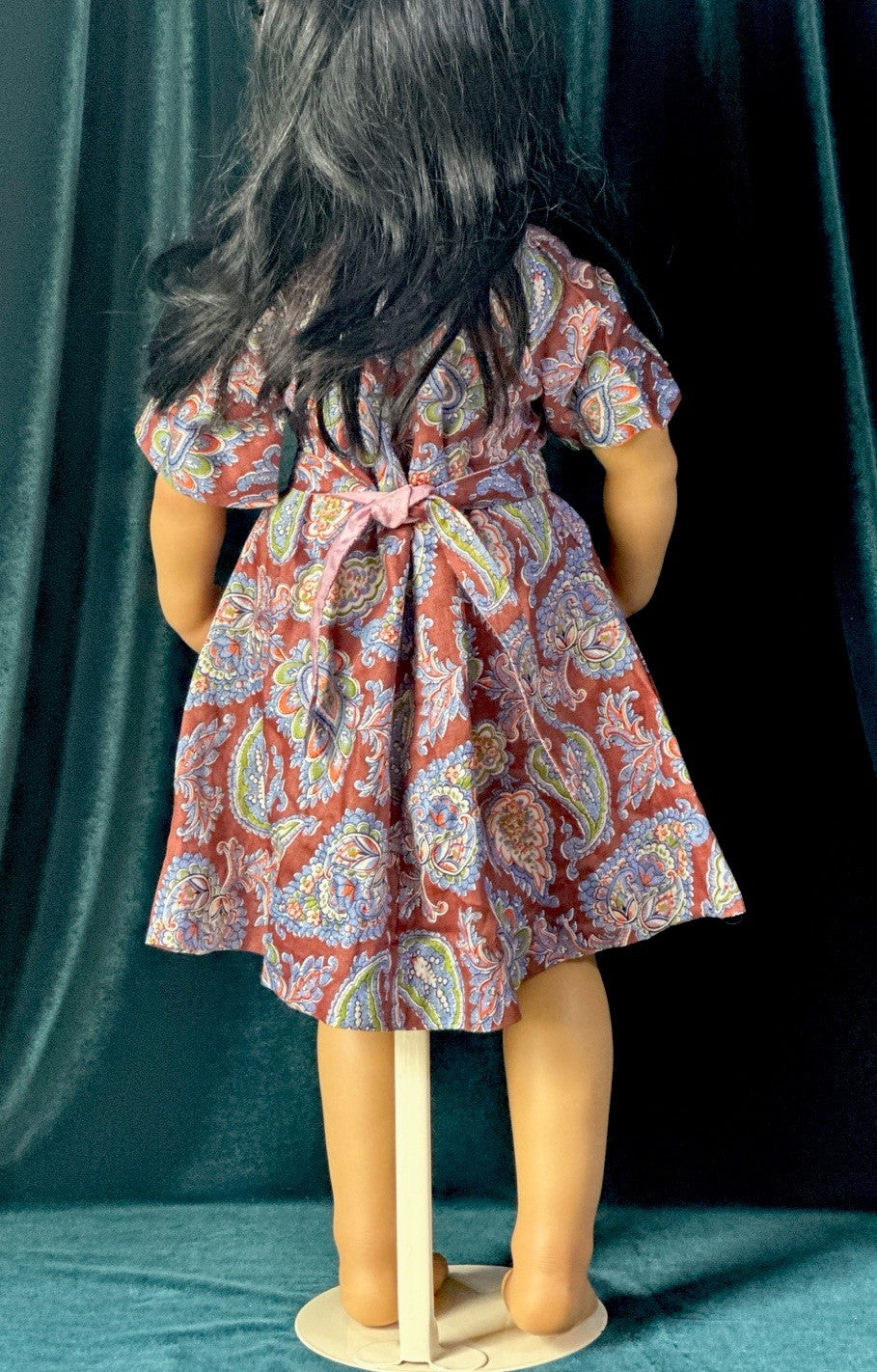 Collectible German Annette Himstedt Vinyl 26” Doll “Mia Yin” Redressed