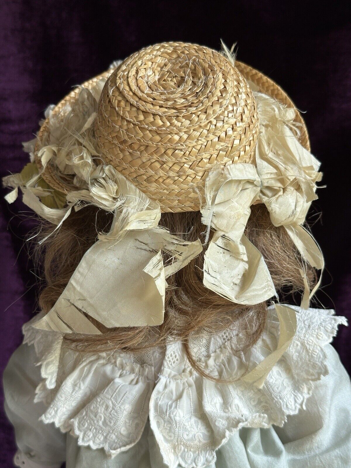 Antique German 23” Alt Beck Gottschalck ABG 1362 Sweet Nell Bisque Head Doll