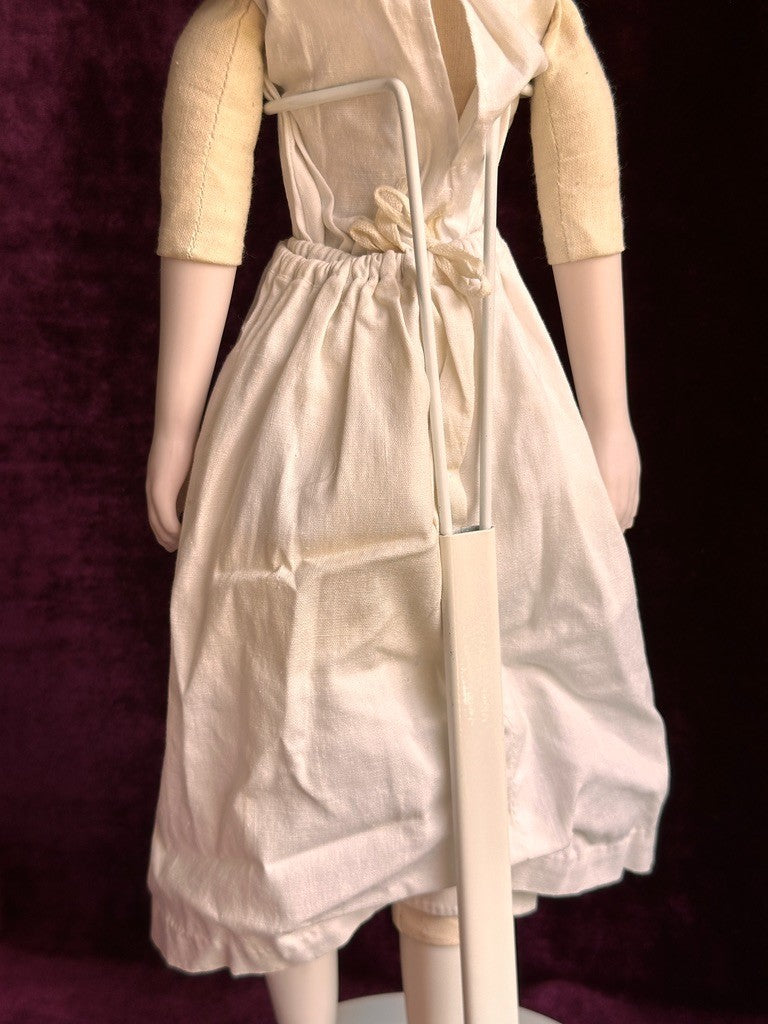 Vintage Porcelain 16" UFDC Artist Diana Crosby Ye Boston Maid Cloth Doll