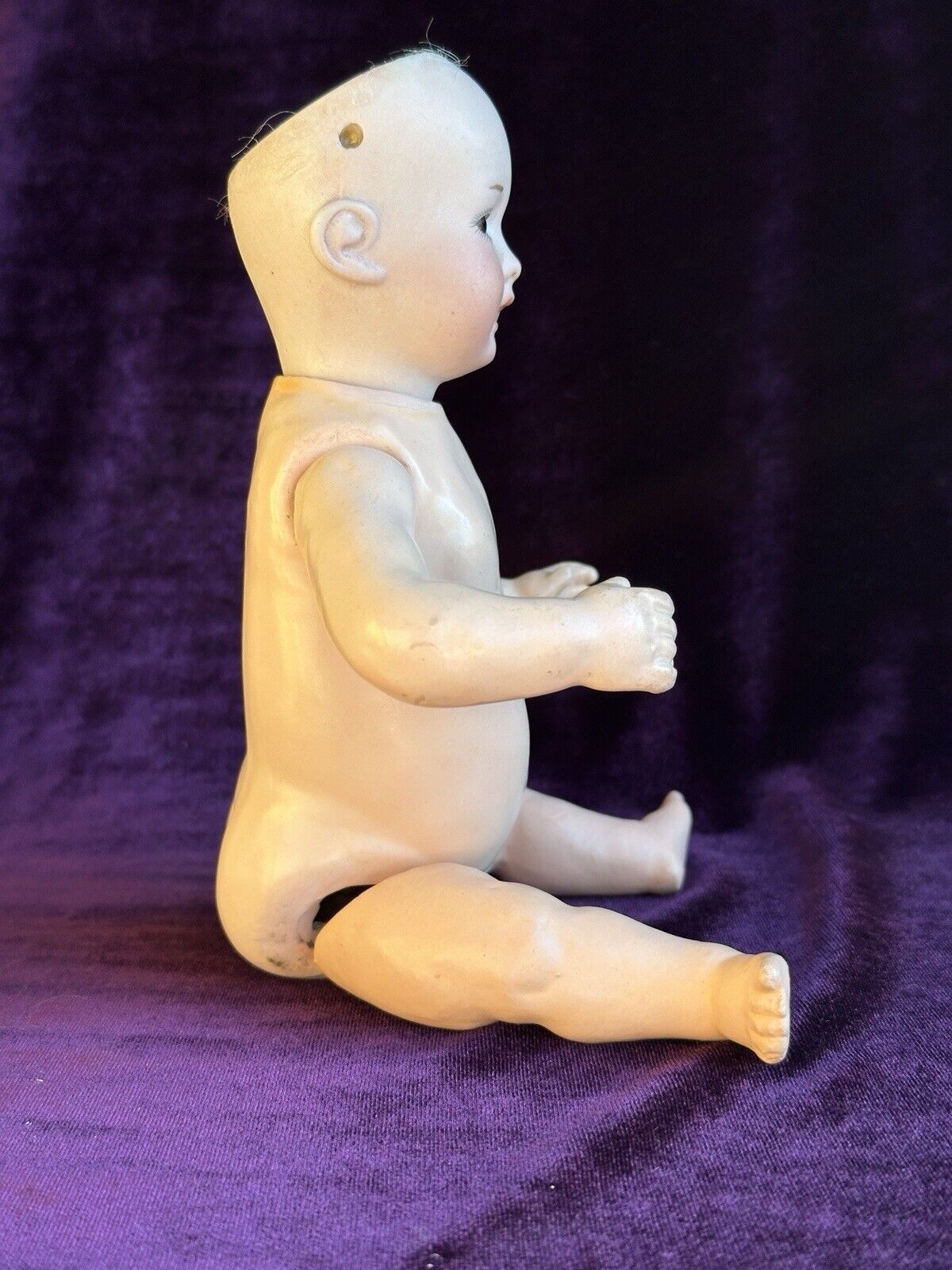 Rare Antique German 9.5” Armand Marseille 590 Bisque Head Baby Doll