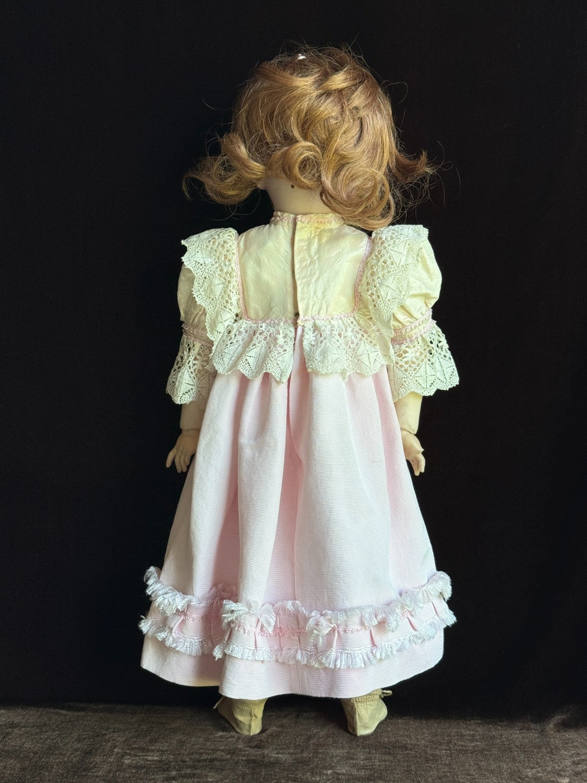 Antique German 22” Kestner JDK 260 Bisque Head Toddler Doll