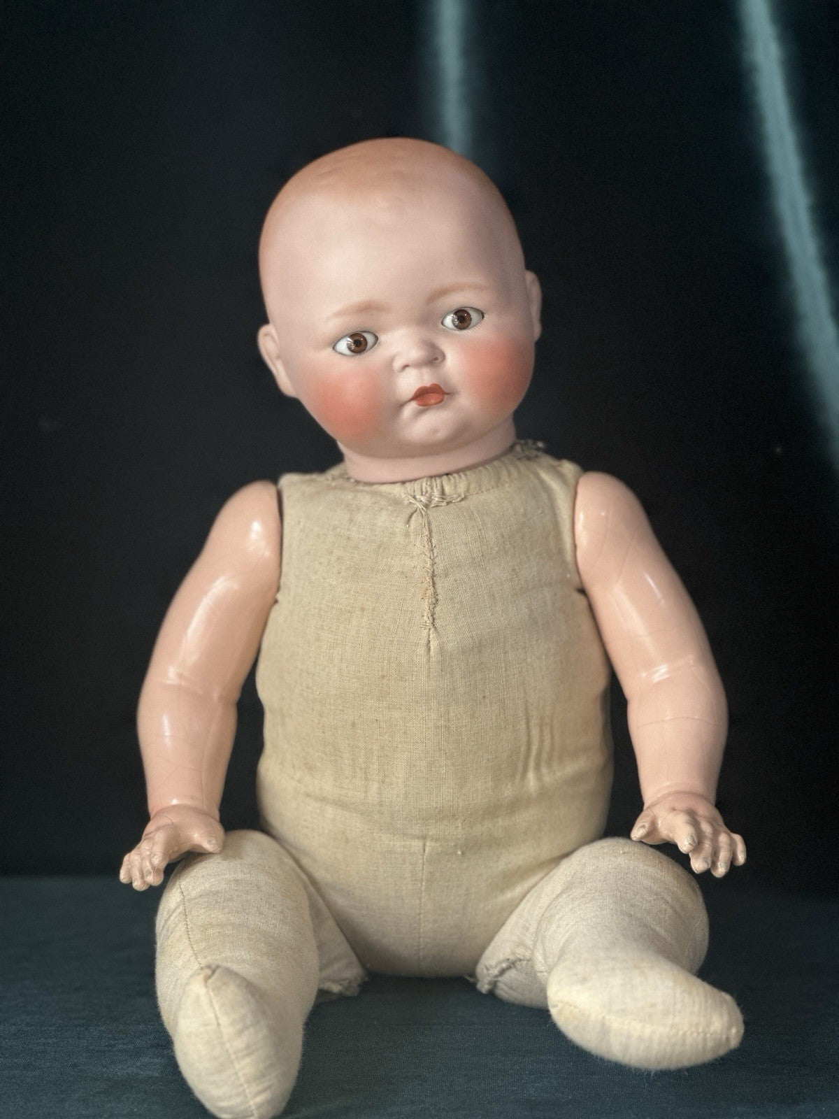 Antique Kestner Century Baby 18” Doll Bisque Head