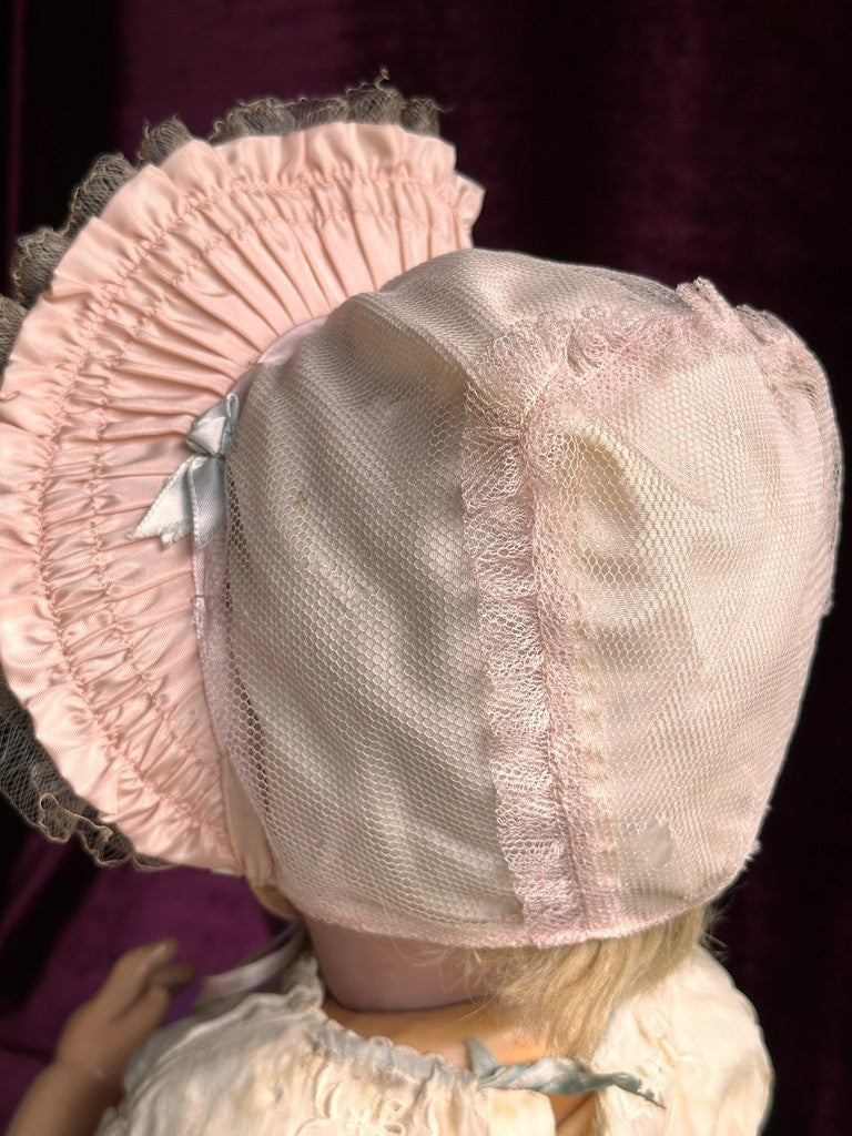 Large 21” Antique German JDK Kestner 257 Bisque Head Baby Doll Composition Body