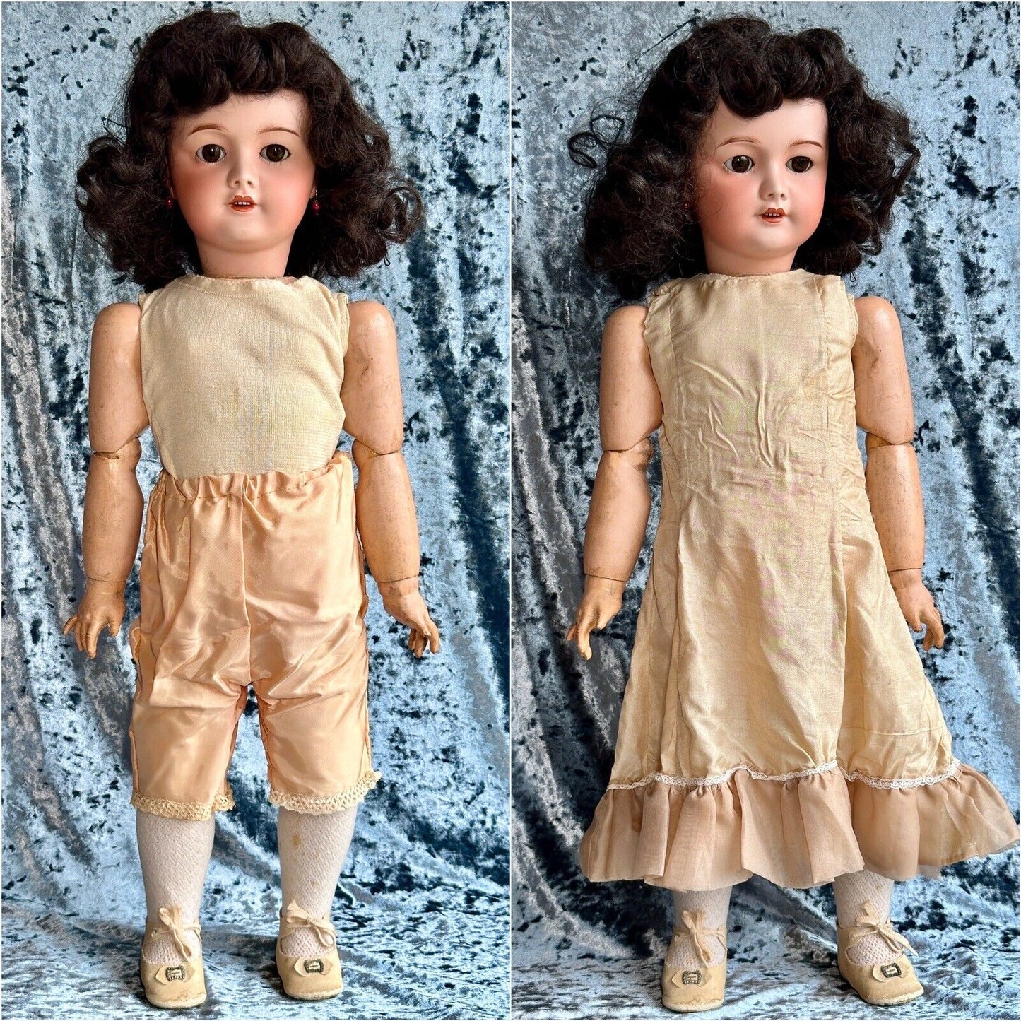 Large Antique French 27” SFBJ 301 Bisque Head Doll