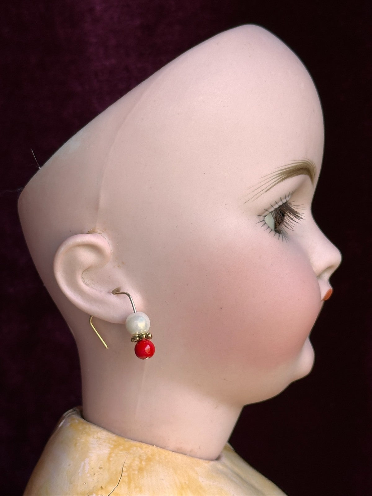 Rare Early Antique German 18” Kestner 189 Bisque Head Doll Composition Body