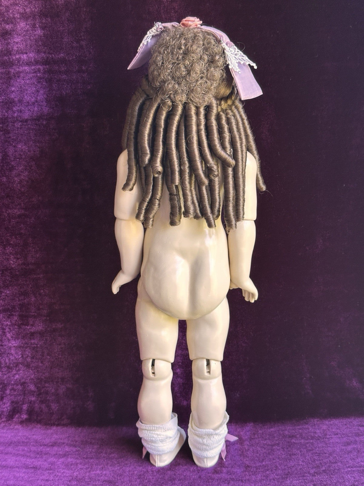 Porcelain Composition 18” Reproduction of Antique French Andre Thuillier Doll