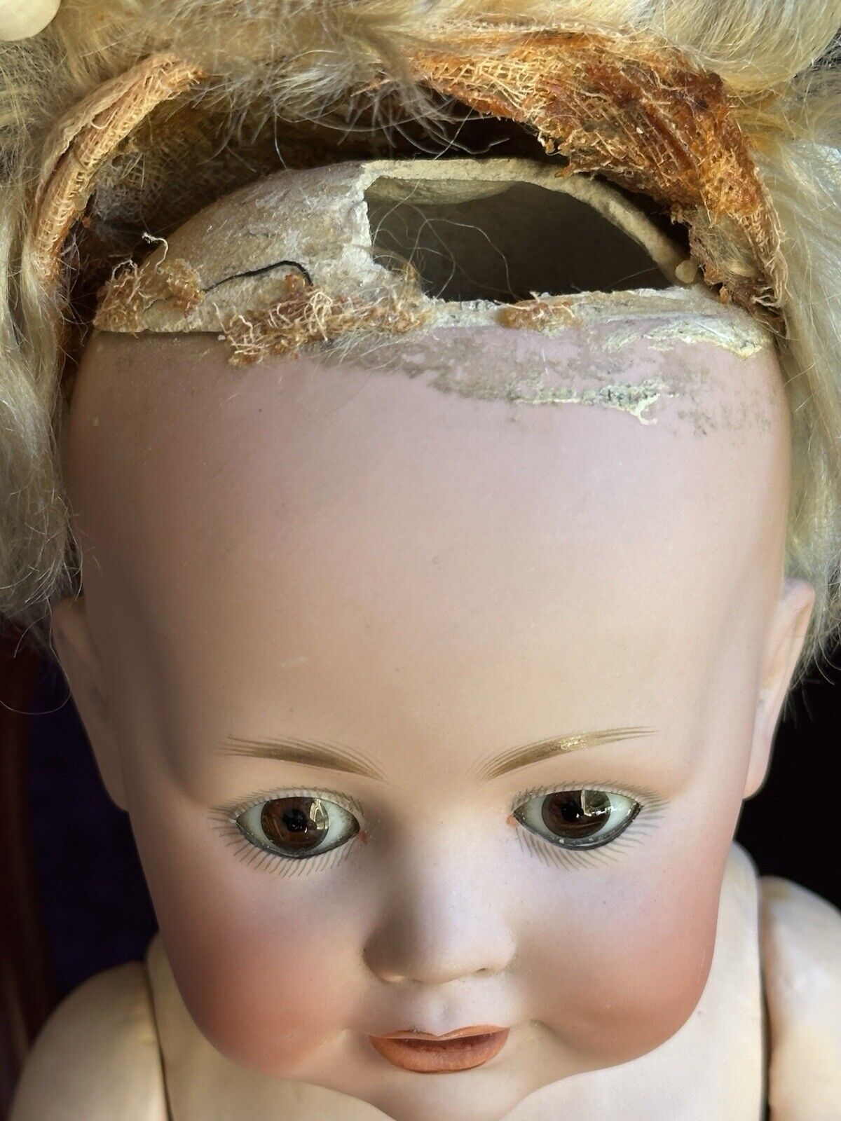 Antique German 15" JDK Kestner 247 Bisque Character “Baby Jean” Doll