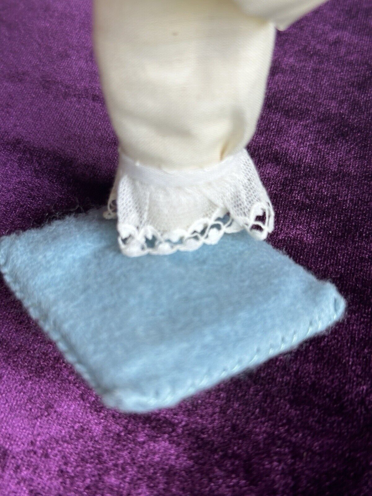 Vintage German 8” Marguerite Uebel German Wax Cloth Doll