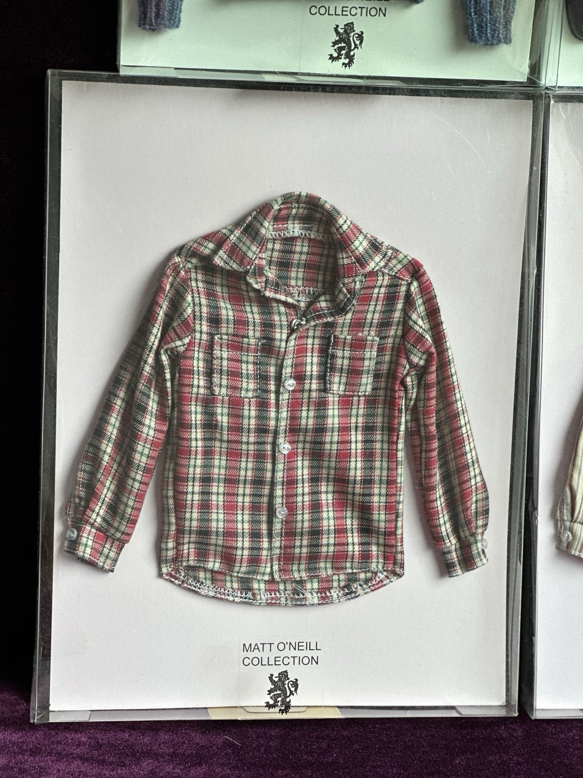 Lot of 4 Matt O'Neill Collection Male Tonner Doll Shirts Sweater Shoes NIB