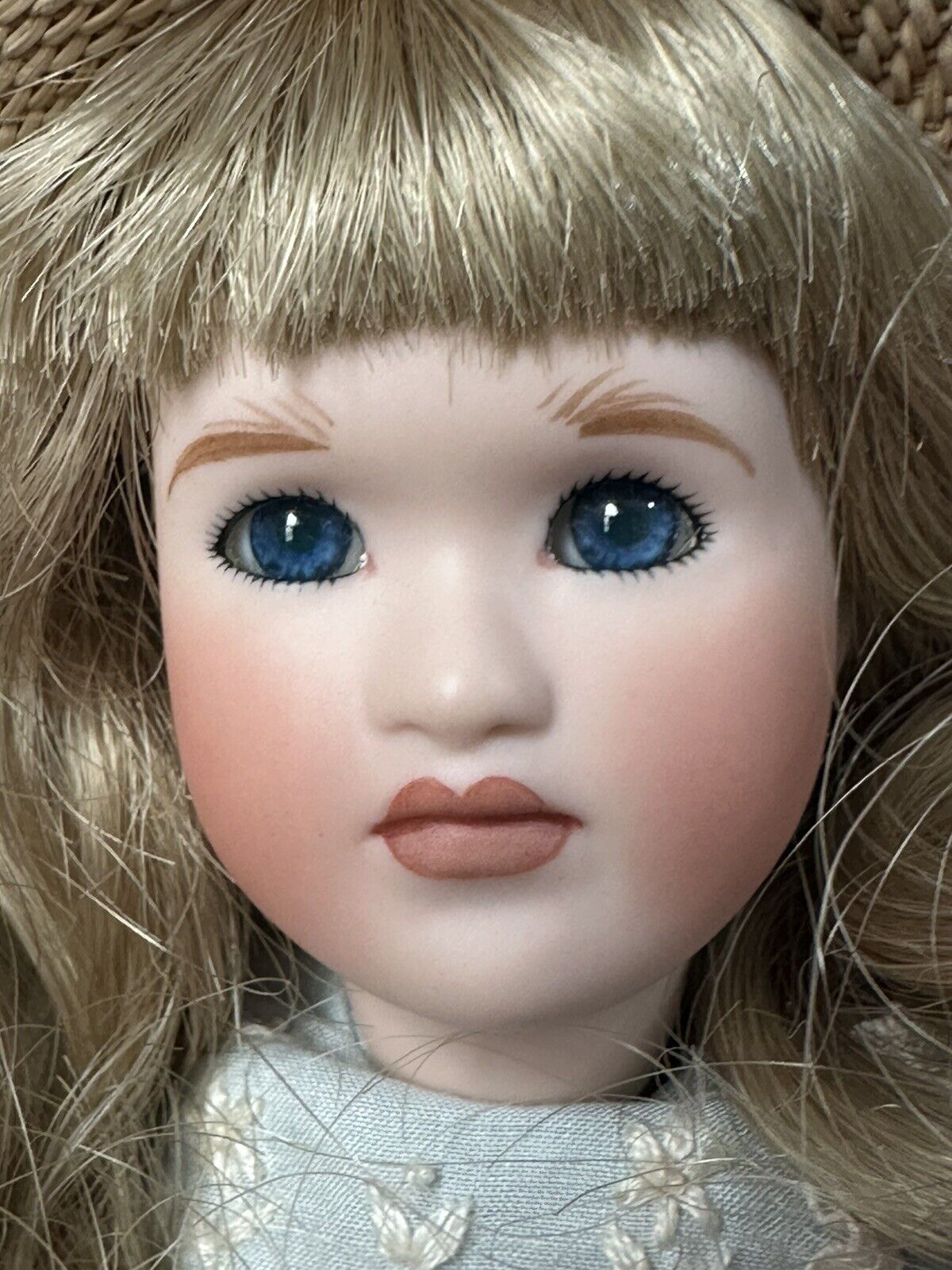 LE 175 Wendy Lawton “Secret Garden” Wooden Jointed & Porcelain 9” Doll Tag