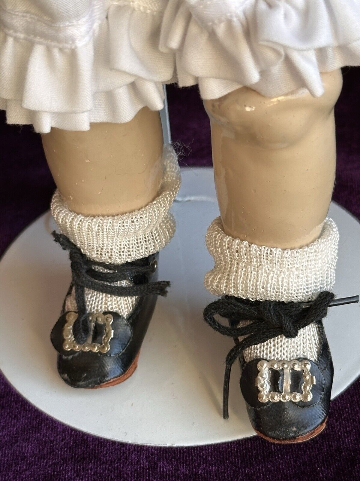 Antique German 13” Gebruder Kuhnlenz 44-24 Dep Bisque Head Doll
