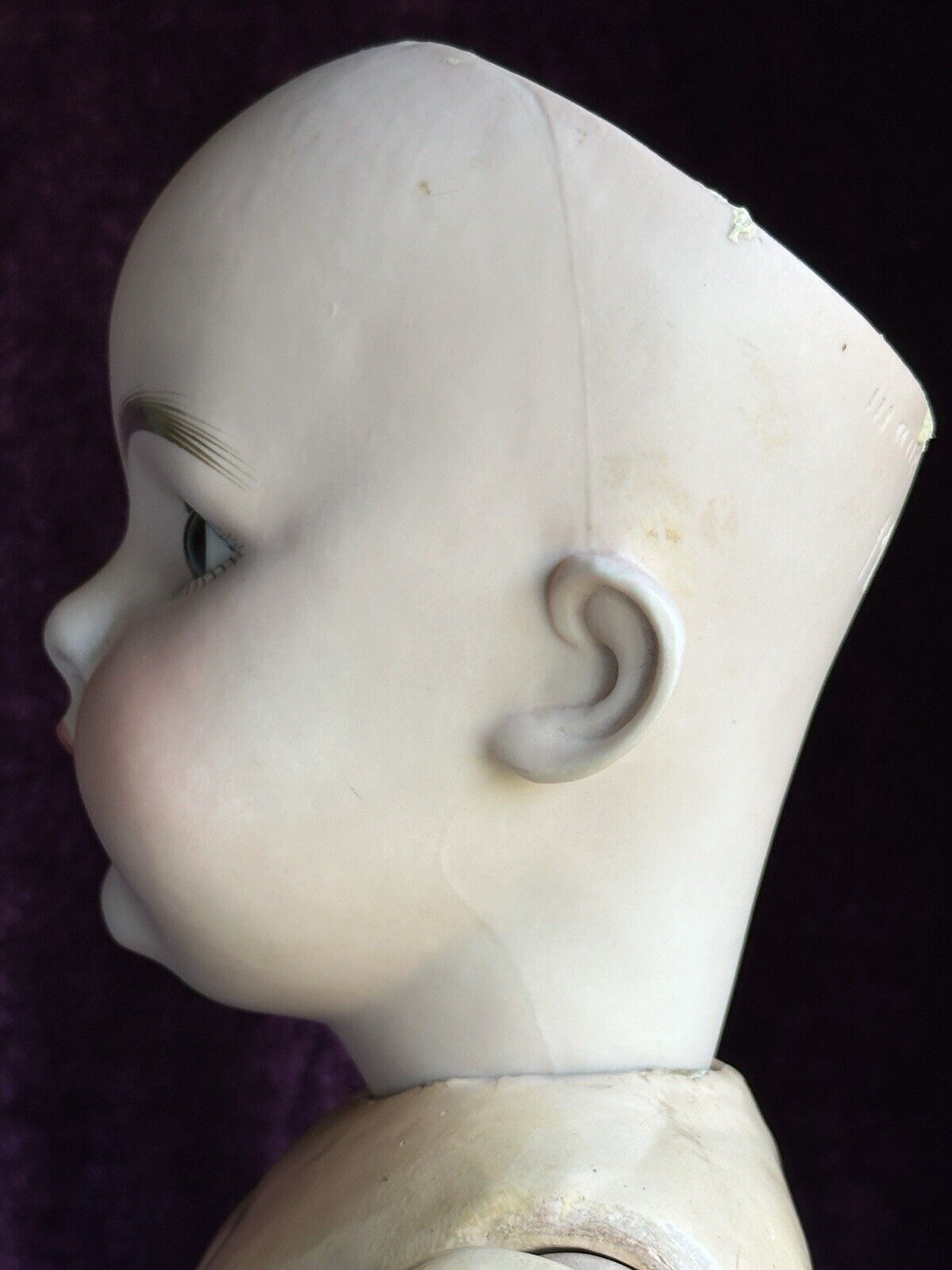 Rare Large Antique German 29” Kestner Dep 156 Bisque Head Child Doll