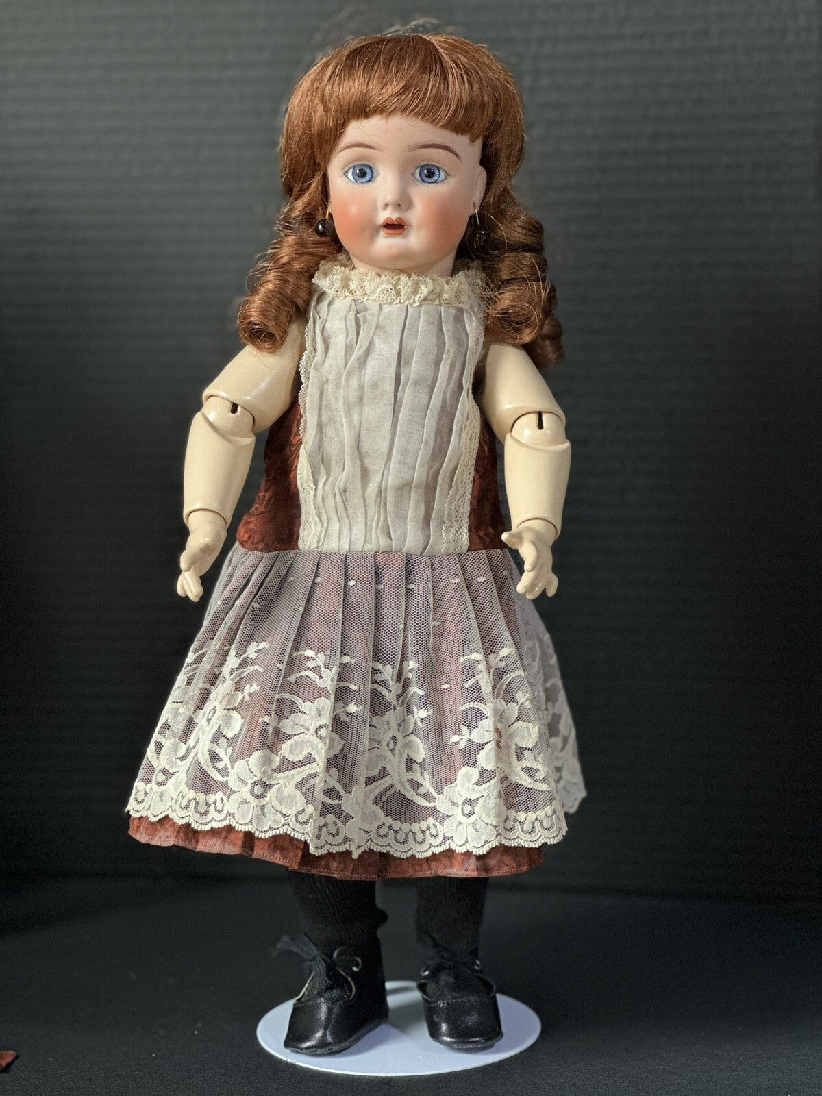Artist Reproduction Of Sonnenberg Bisque Child Doll 224 by Bahr and Proschild