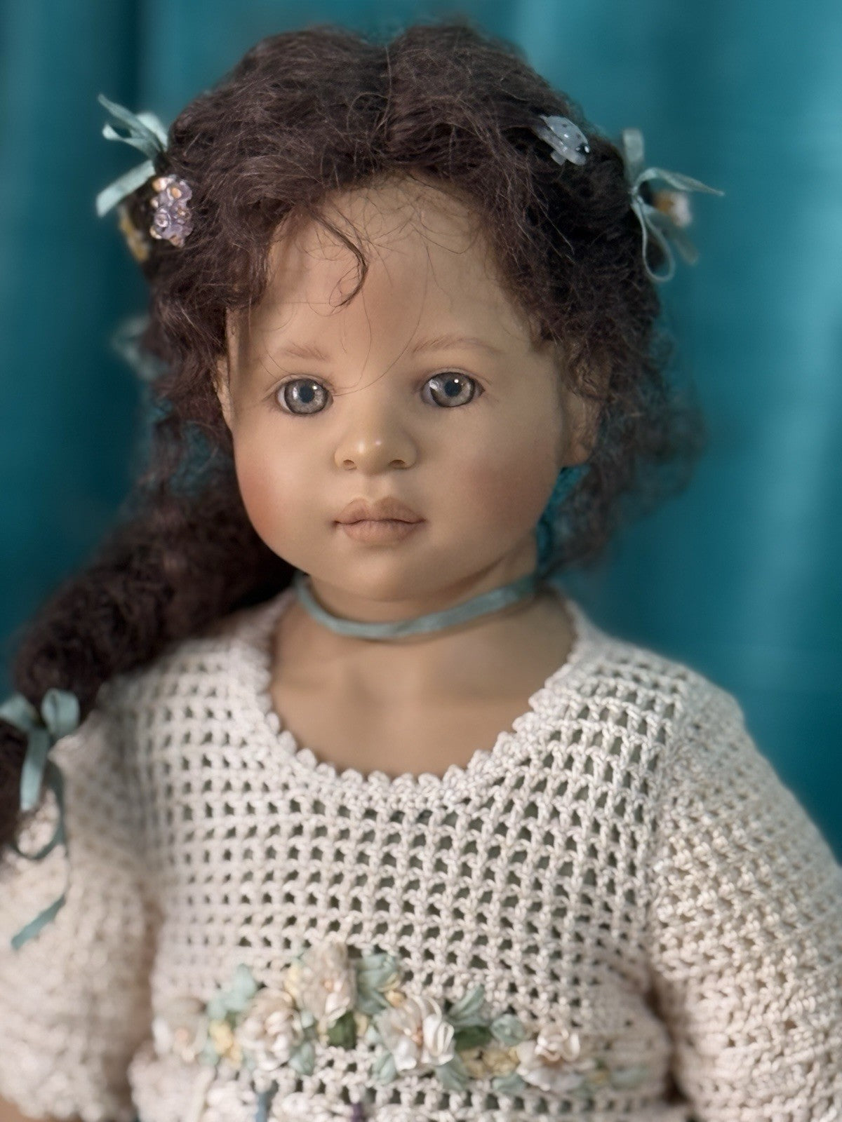 Artist Collectible Vinyl 22” Doll Henriette by Heidi Plusczok LE 4/101 Tag/Toy