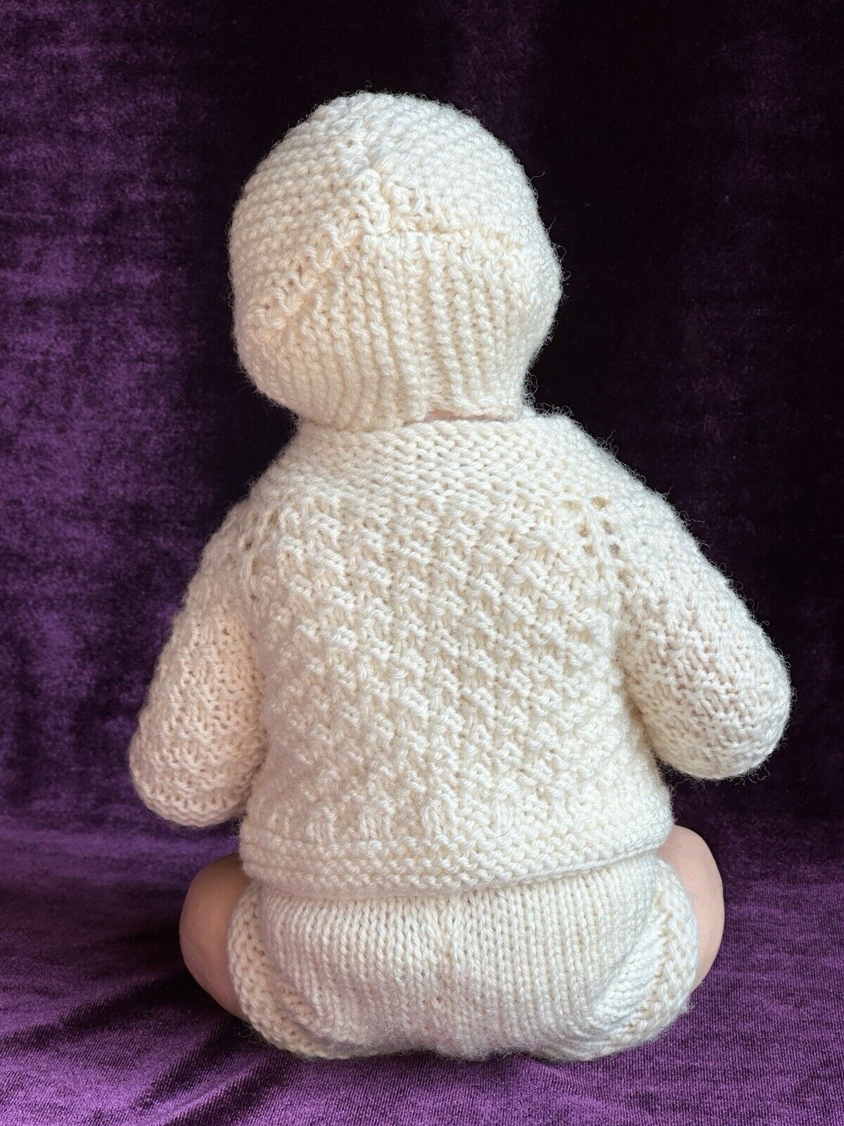 Antique German 11” Kley Hahn 525 Solid Dome Bisque Head Baby Doll Intaglio Eyes