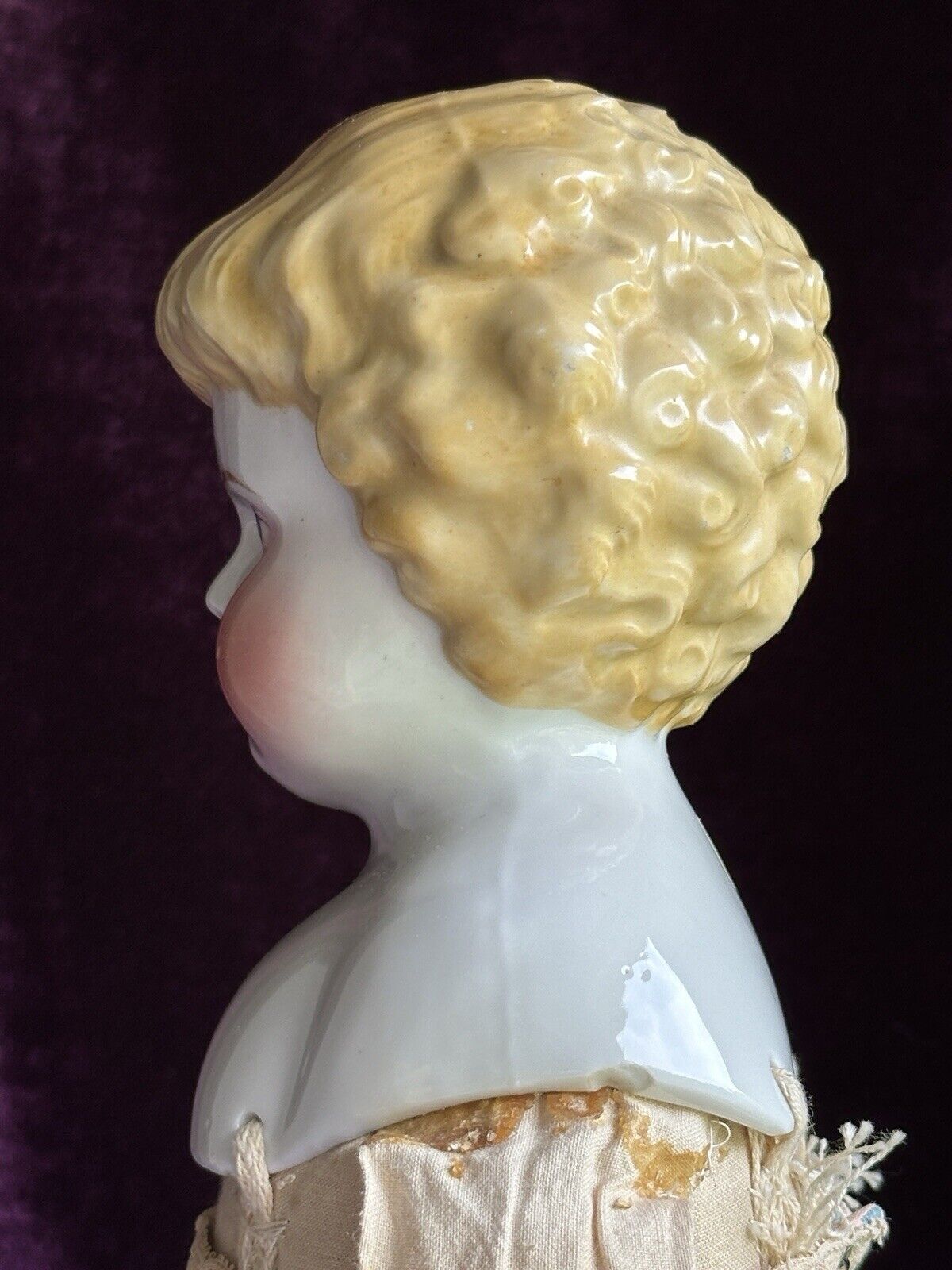 Large Antique German 25” Alt Beck Gottschalck 1000 Highland Mary China Doll
