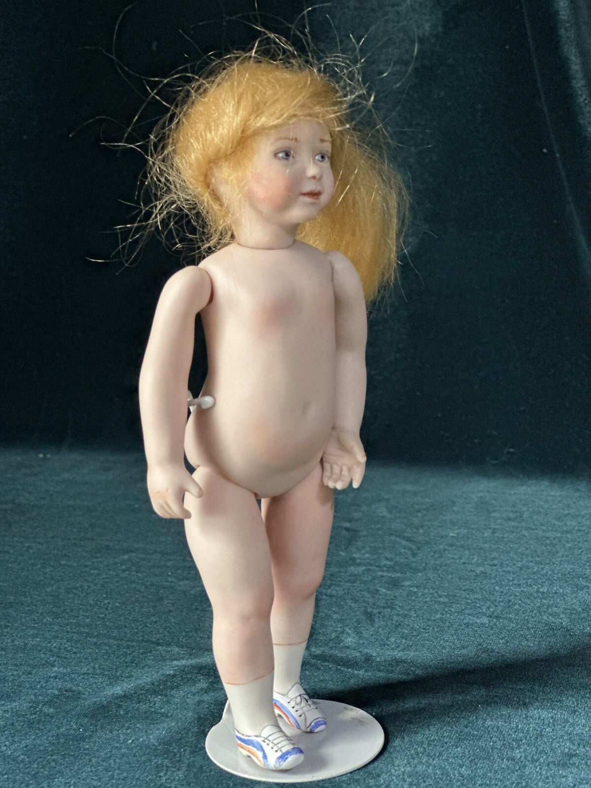 Artist Porcelain 6 1/2” Doll “Faye” by Andrea Robbins LE 17/25