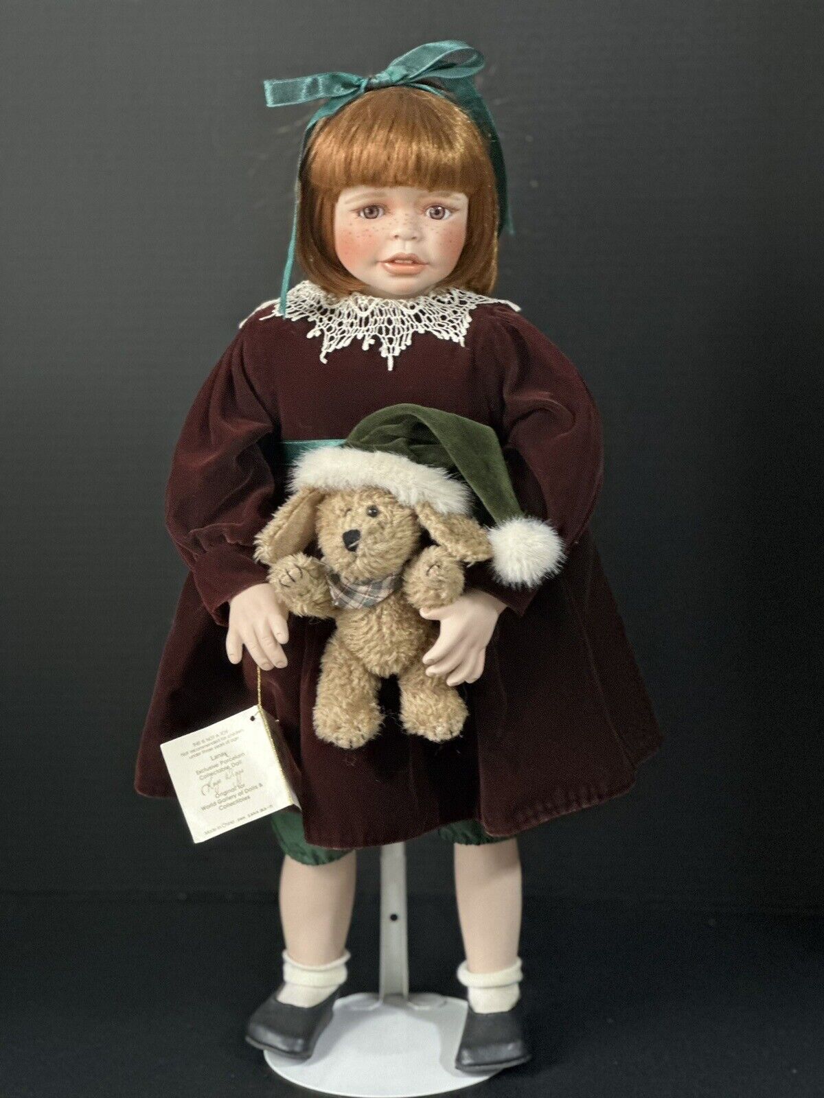 Kaye Wiggs Porcelain 22” Doll “Lana”