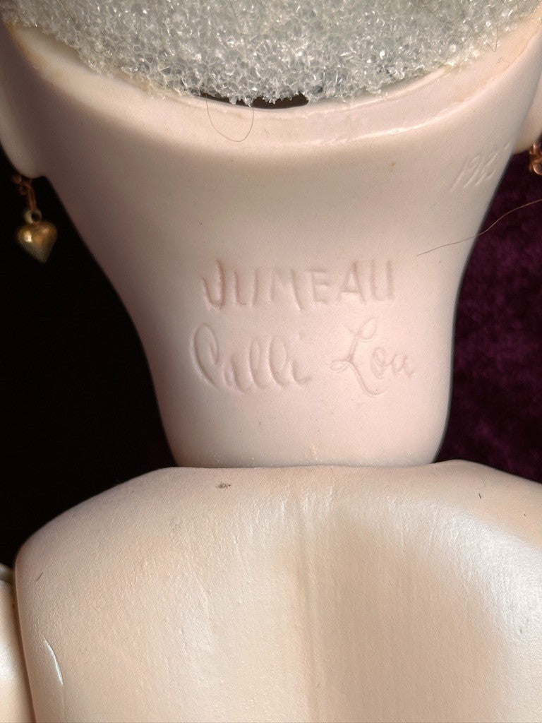 Vintage Reproduction of French Jumeau 18” Doll Porcelain Head by Calli Lou