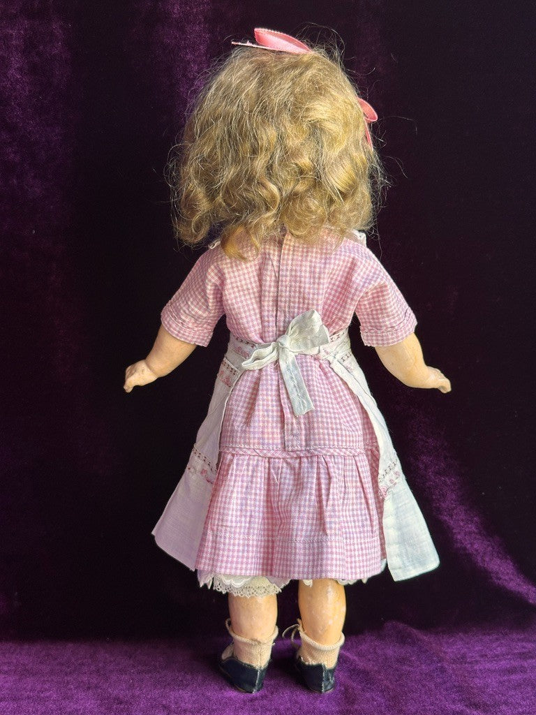 Antique German 14” Simon Halbig 939 Bisque Head Doll