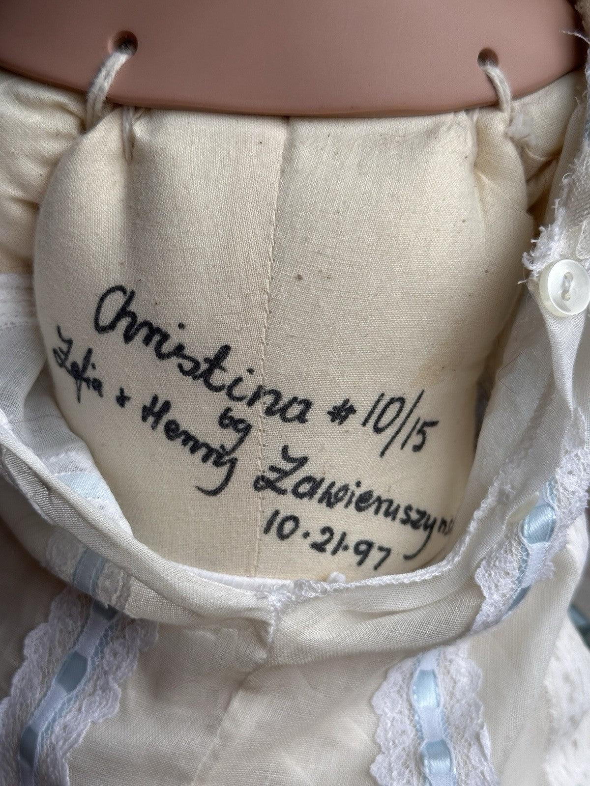 Lifelike 29” Vinyl Doll Christina By Zofia and Henry Zawieruszynski LE 15