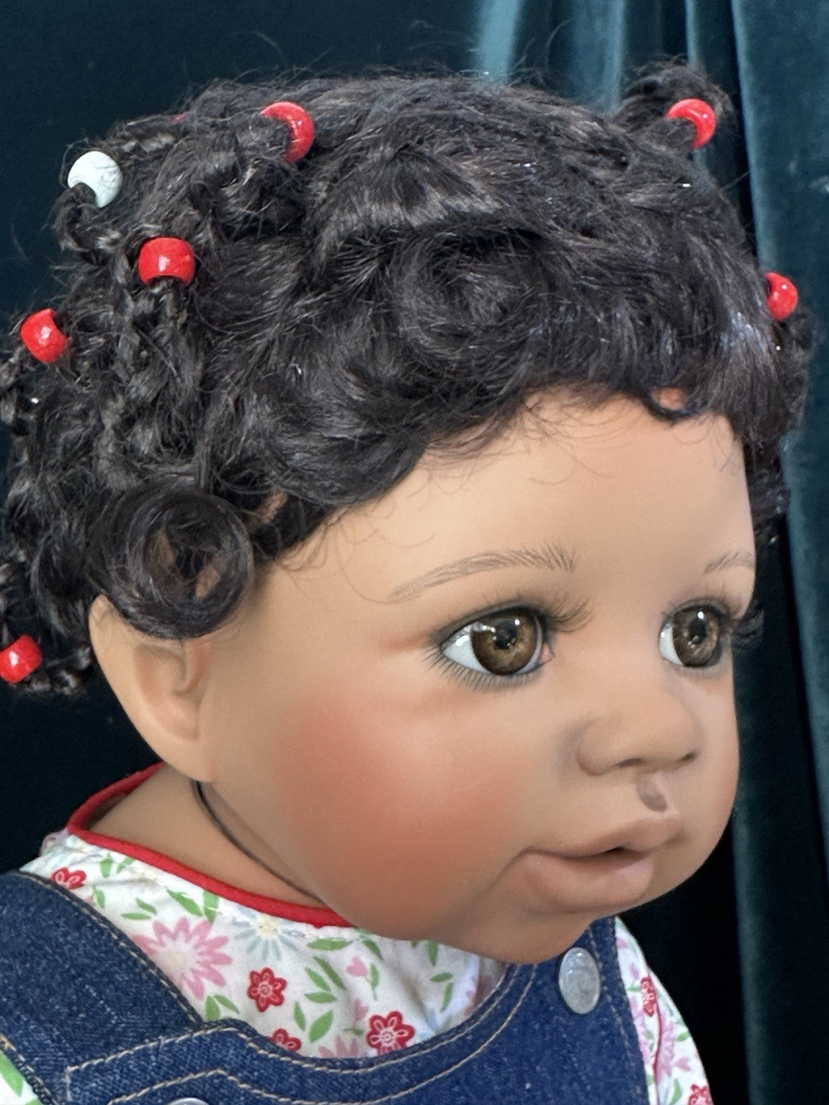 Collectible Porcelain 24” Doll “Jenna” by Monika Levenig LE 600 Tag/COA