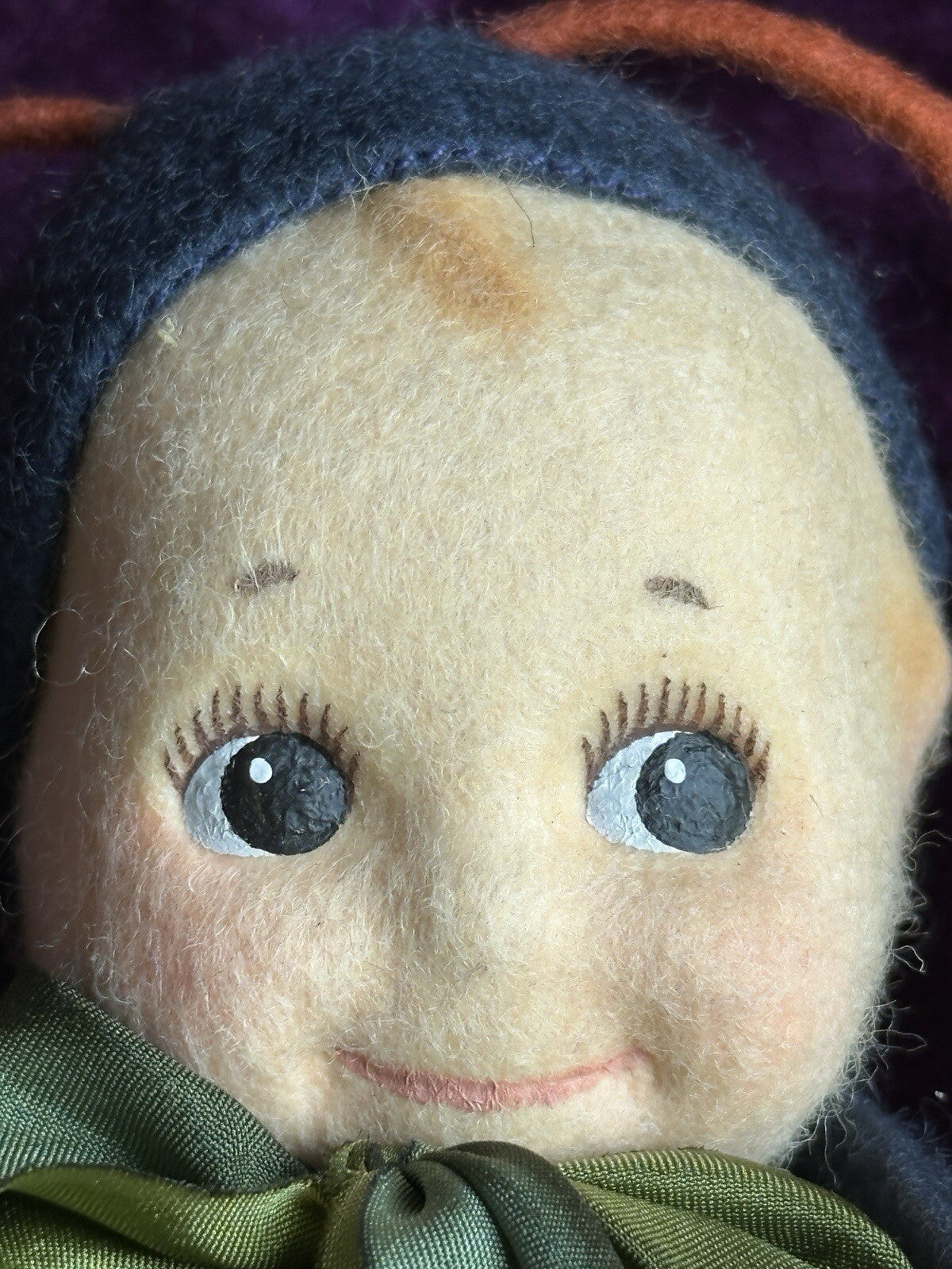 Collectible 6” John Wright Peeper Kewpie Bug Felt Doll in Box LE 250