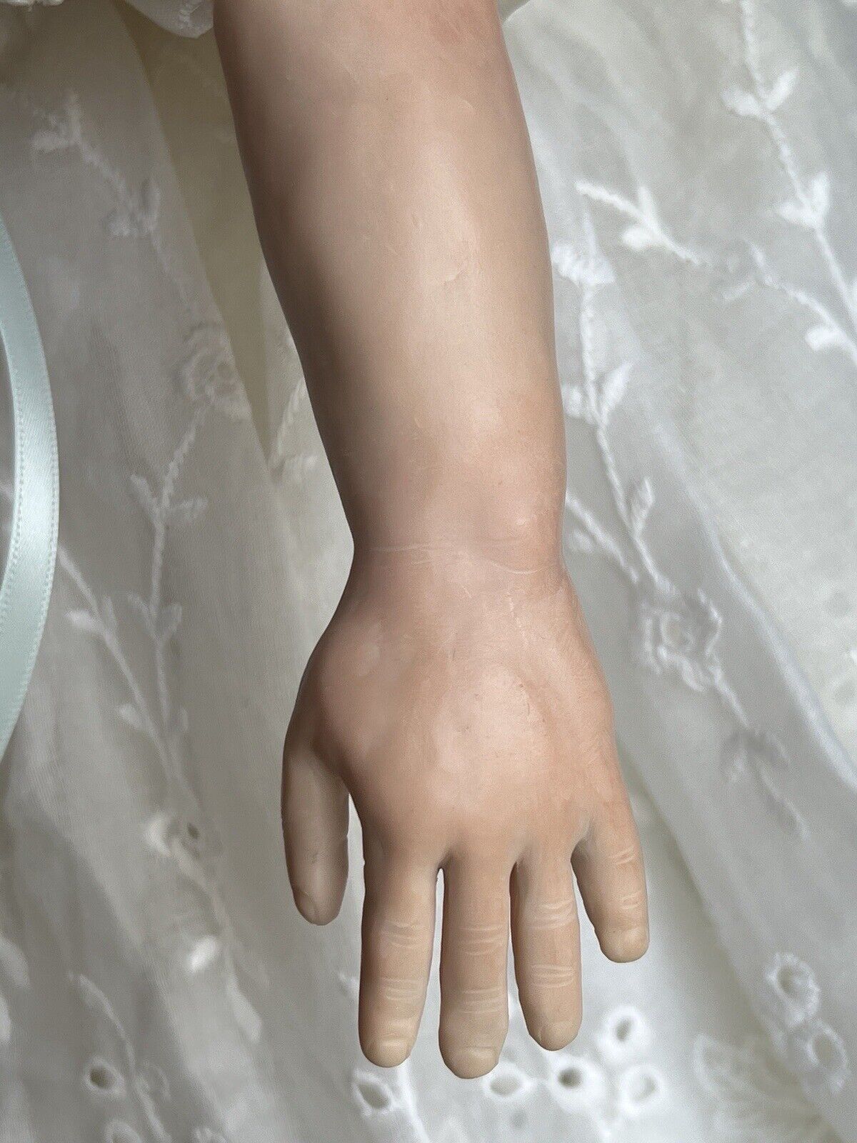 Collectible 23” OOAK Sculptured Artist Polymer Clay Doll by Ronna Morse
