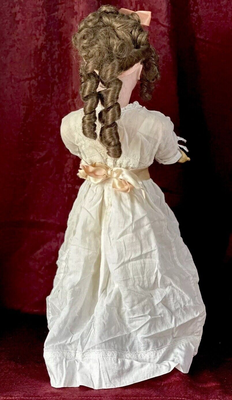 Antique German 22” Doll Pansy I Bisque Head Composition Body